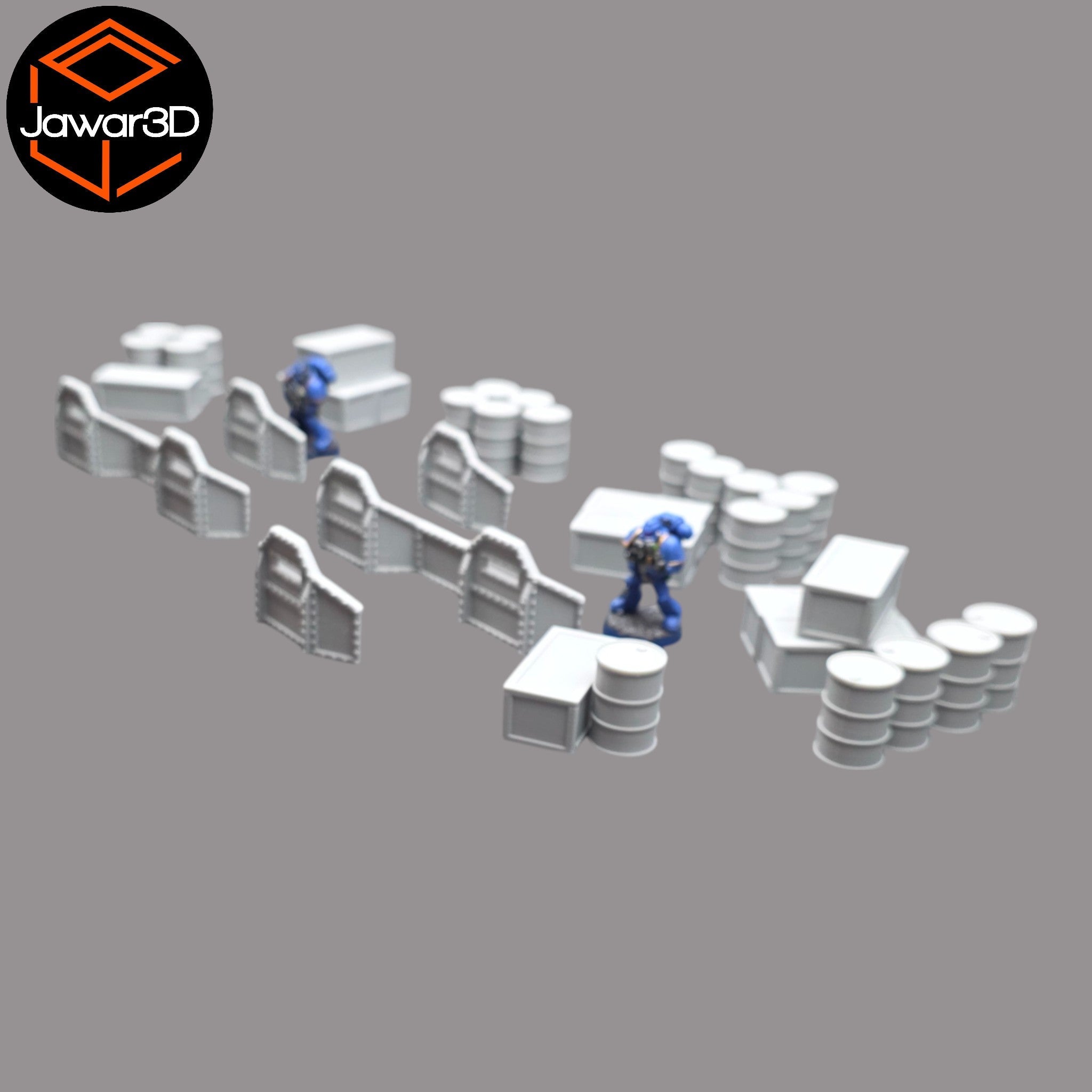 Assorted Terrain - 28mm Wargaming Scatter Terrain Scenery Tabletop Miniature Jawar3d