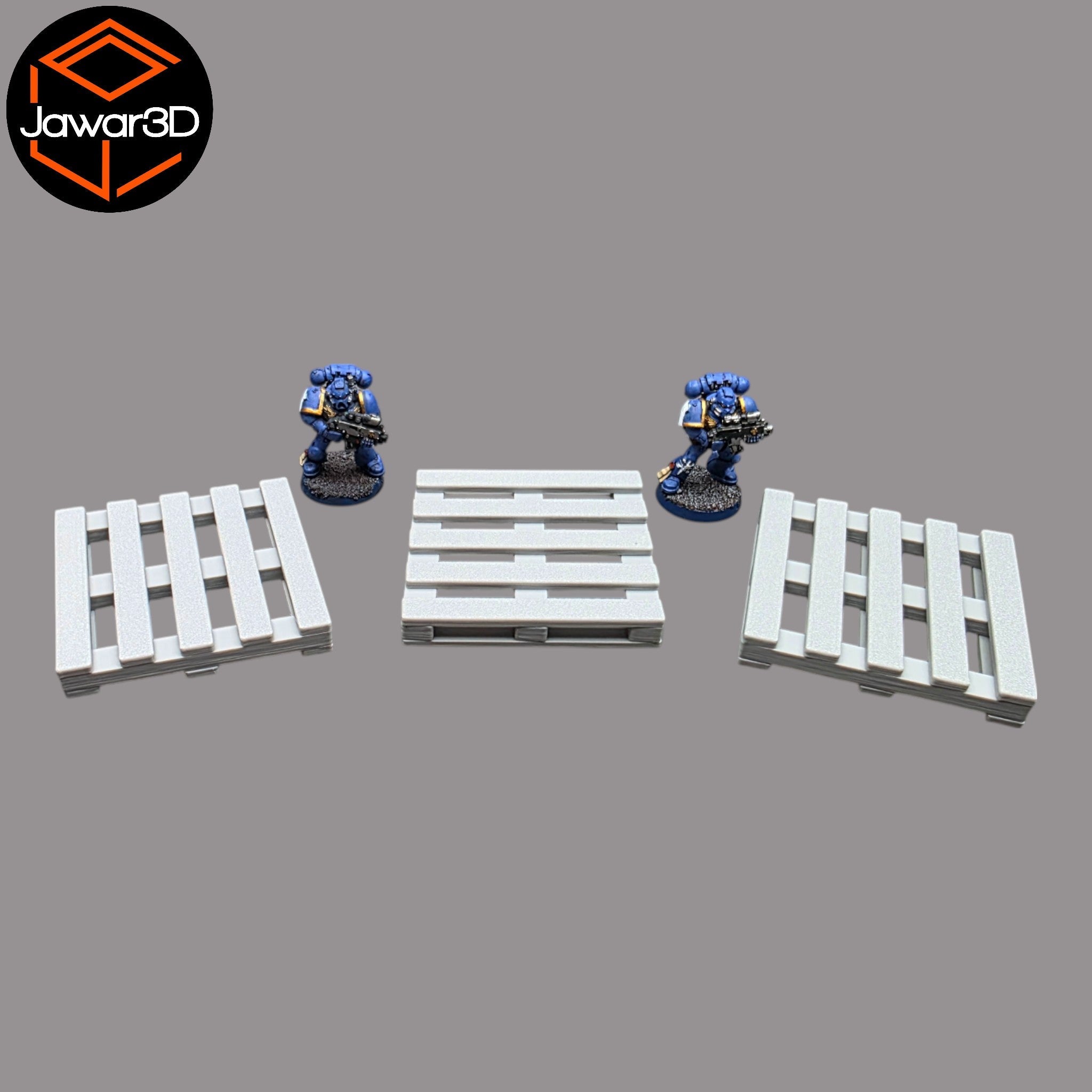 Pallet x3 - 28mm Wargaming Scatter Terrain Scenery Tabletop Miniature Jawar3d