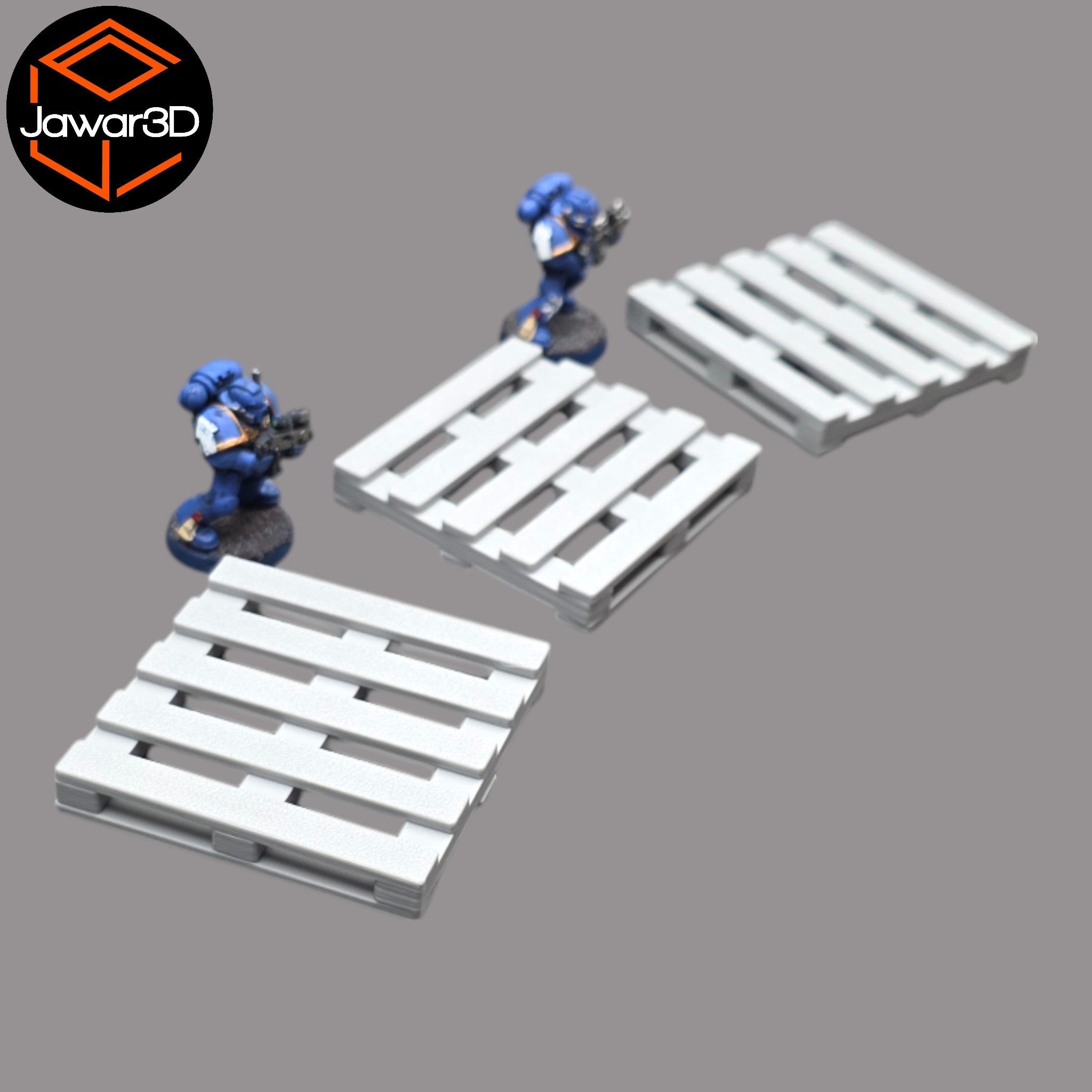 Pallet x3 - 28mm Wargaming Scatter Terrain Scenery Tabletop Miniature Jawar3d
