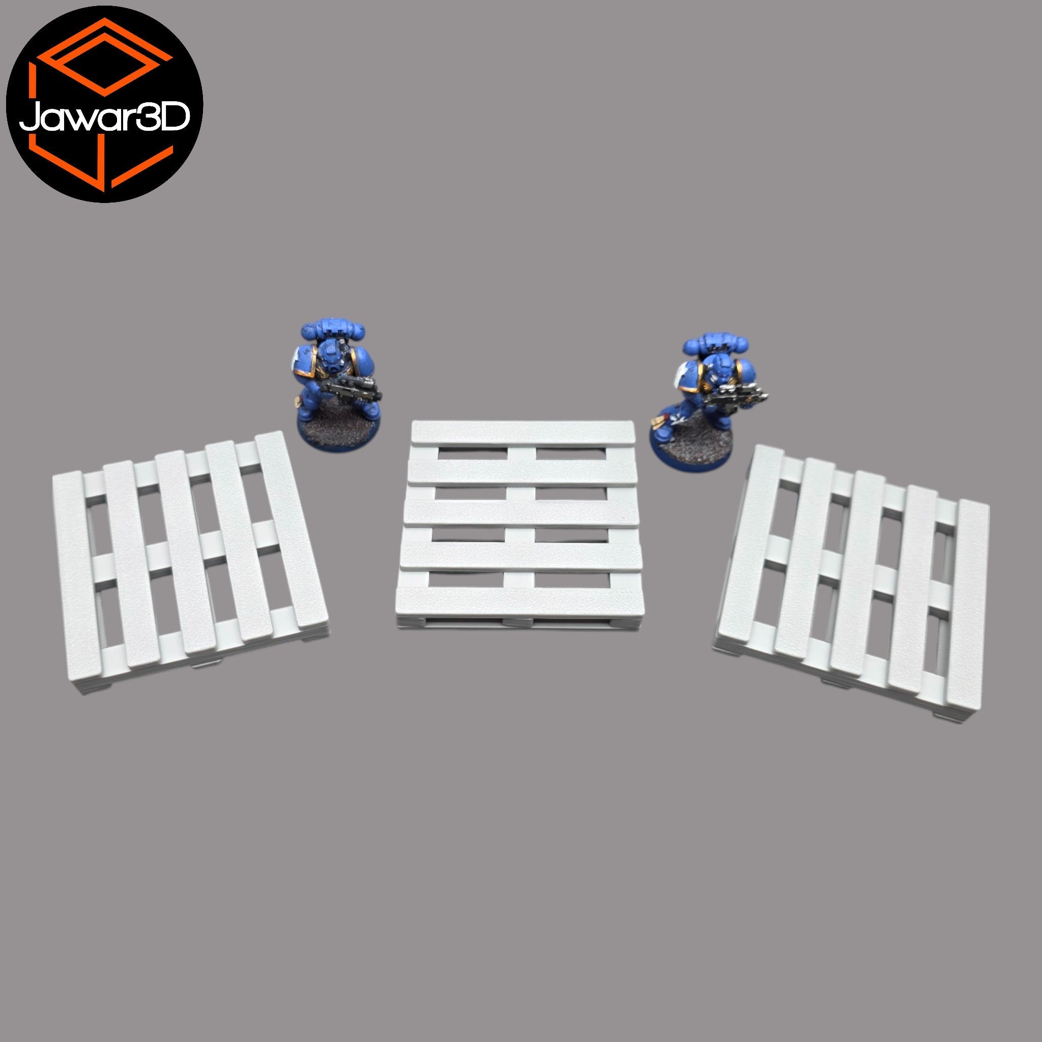 Pallet x3 - 28mm Wargaming Scatter Terrain Scenery Tabletop Miniature Jawar3d