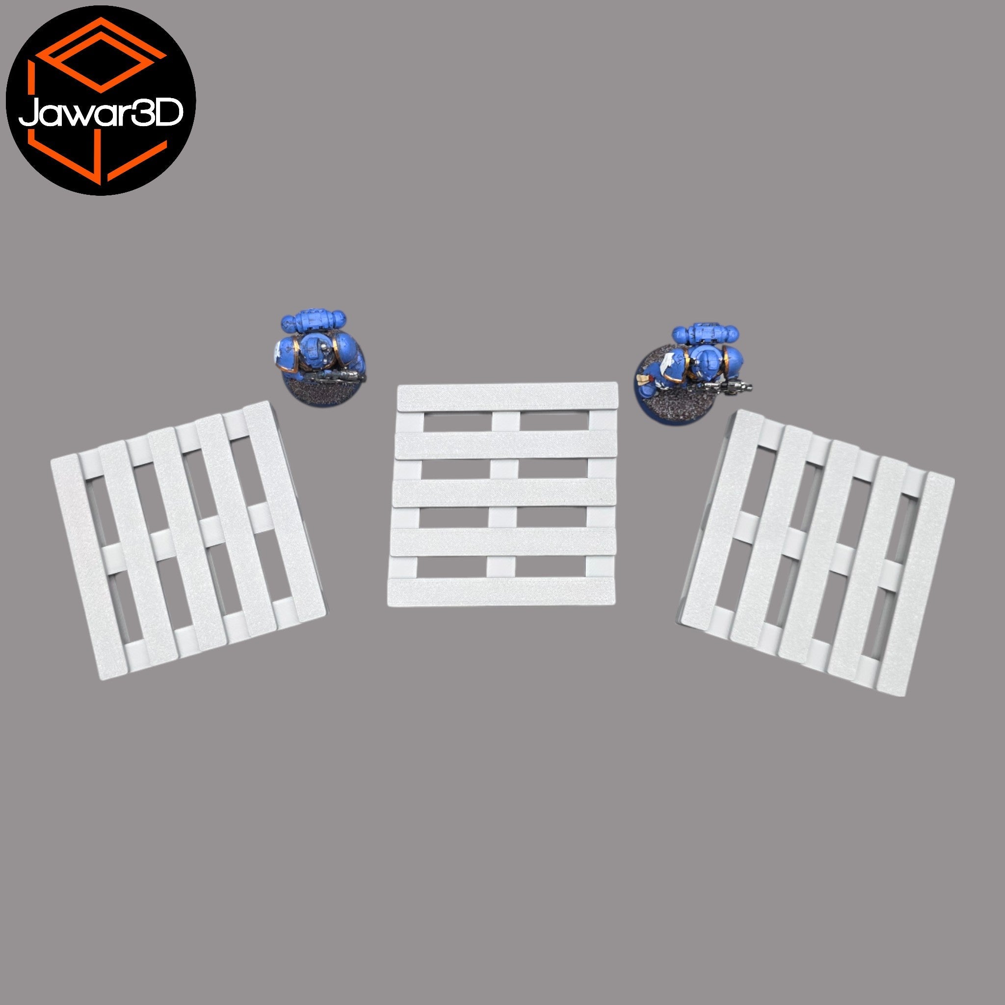 Pallet x3 - 28mm Wargaming Scatter Terrain Scenery Tabletop Miniature Jawar3d
