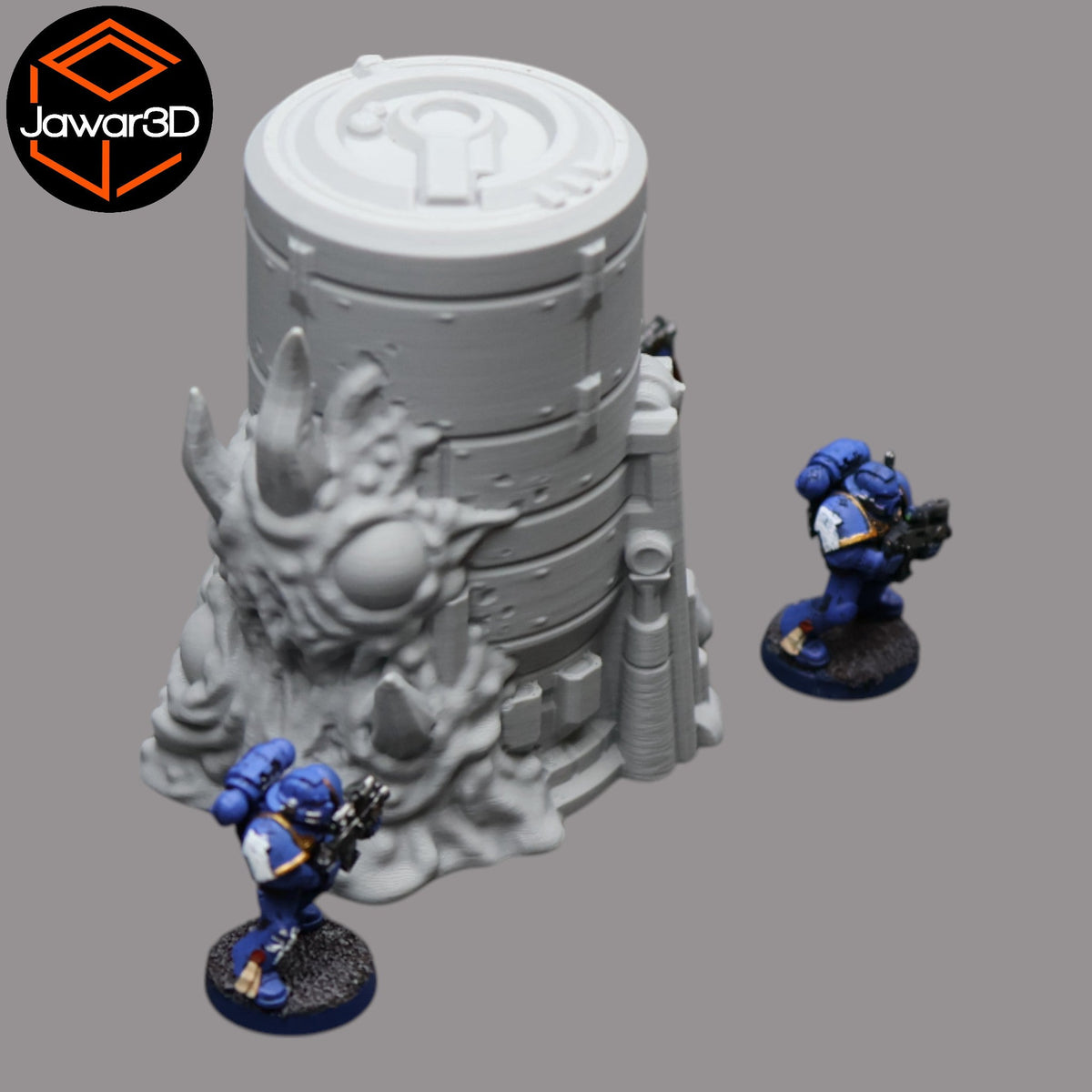 Hive Infected Silo #2 - 28mm Wargaming Scatter Terrain Scenery Tabletop Jawar3d