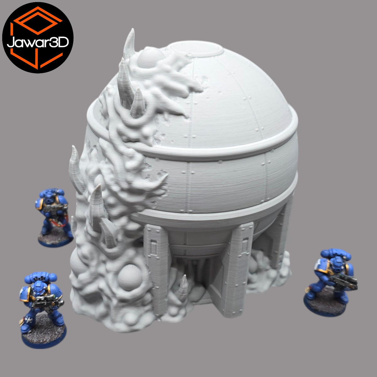 Hive Infected Fuel Reserve #1 - 28mm Wargaming Scatter Terrain Scenery Tabletop Jawar3d