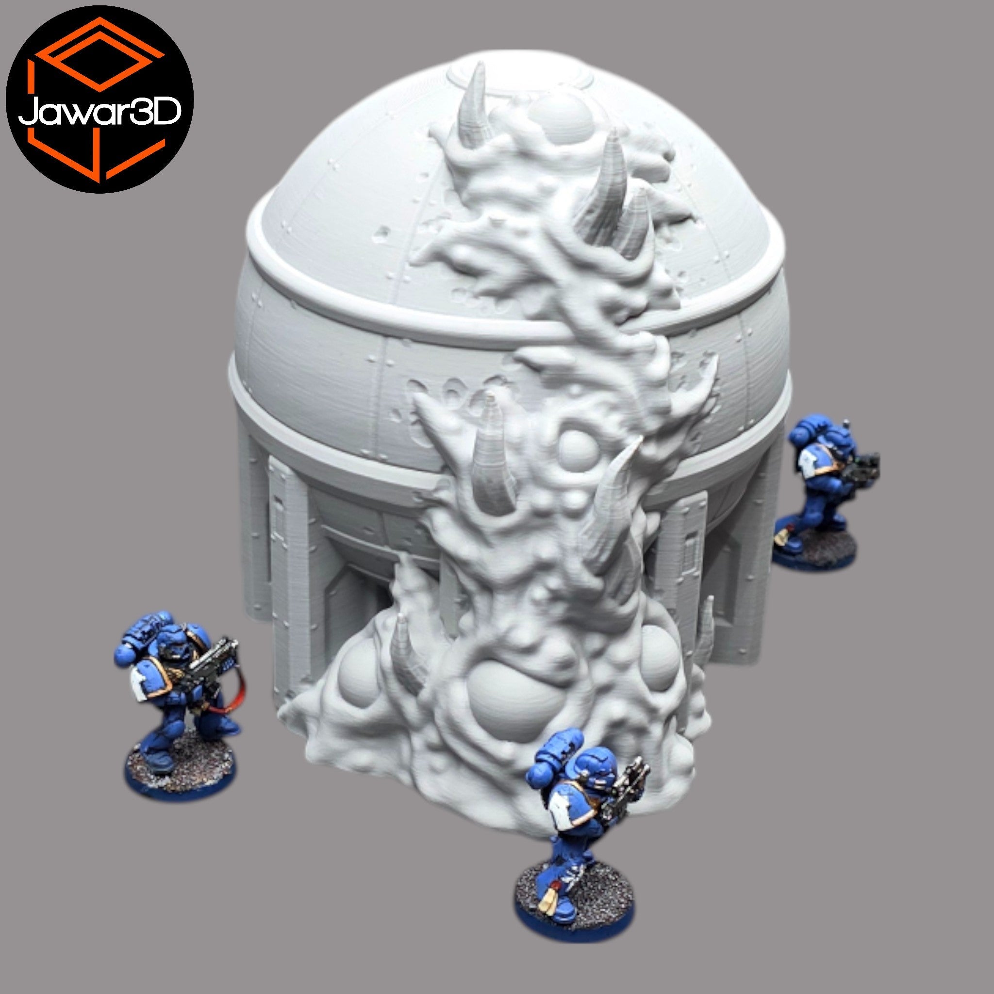 Hive Infected Fuel Reserve #1 - 28mm Wargaming Scatter Terrain Scenery Tabletop Jawar3d
