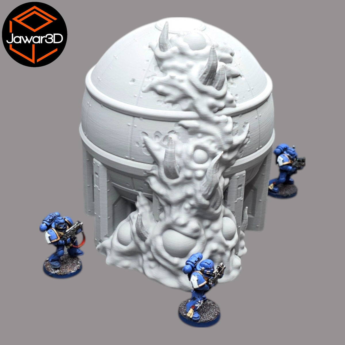 Hive Infected Fuel Reserve #1 - 28mm Wargaming Scatter Terrain Scenery Tabletop Jawar3d