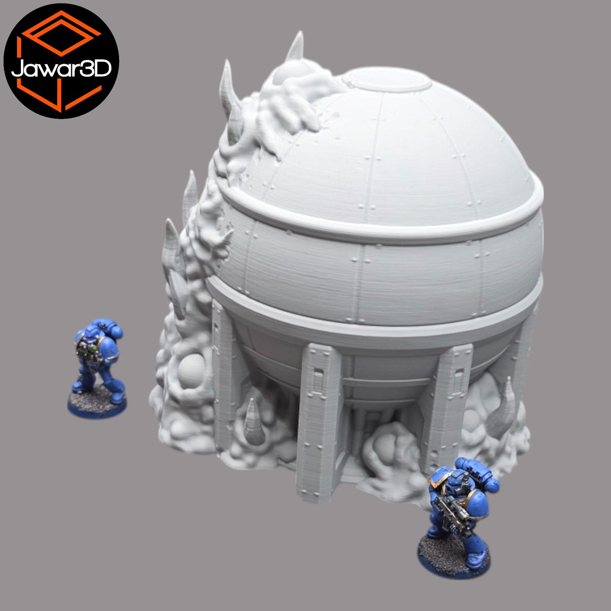 Hive Infected Fuel Reserve #1 - 28mm Wargaming Scatter Terrain Scenery Tabletop Jawar3d