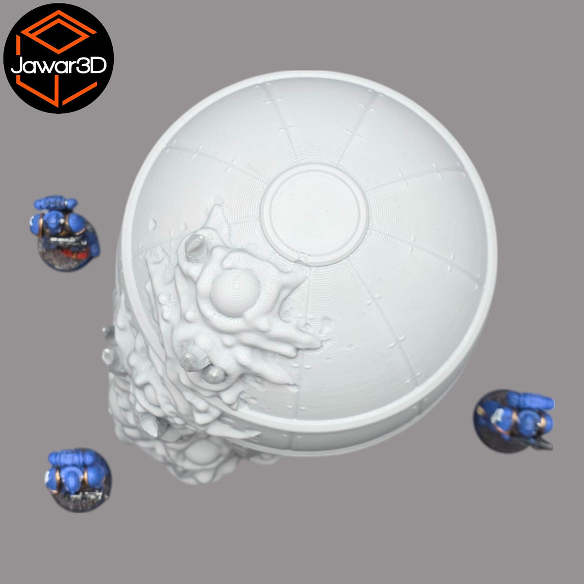 Hive Infected Fuel Reserve #1 - 28mm Wargaming Scatter Terrain Scenery Tabletop Jawar3d