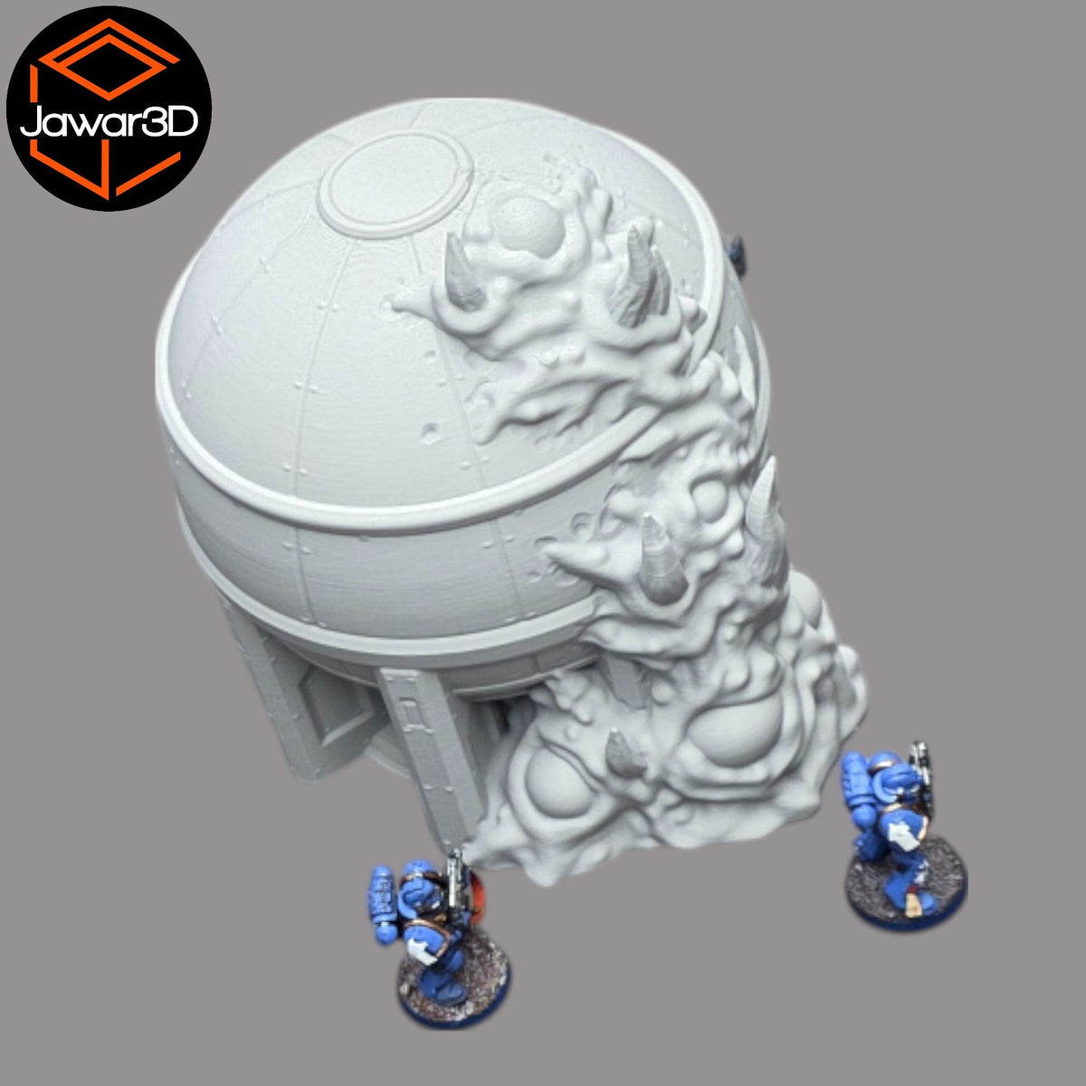 Hive Infected Fuel Reserve #1 - 28mm Wargaming Scatter Terrain Scenery Tabletop Jawar3d