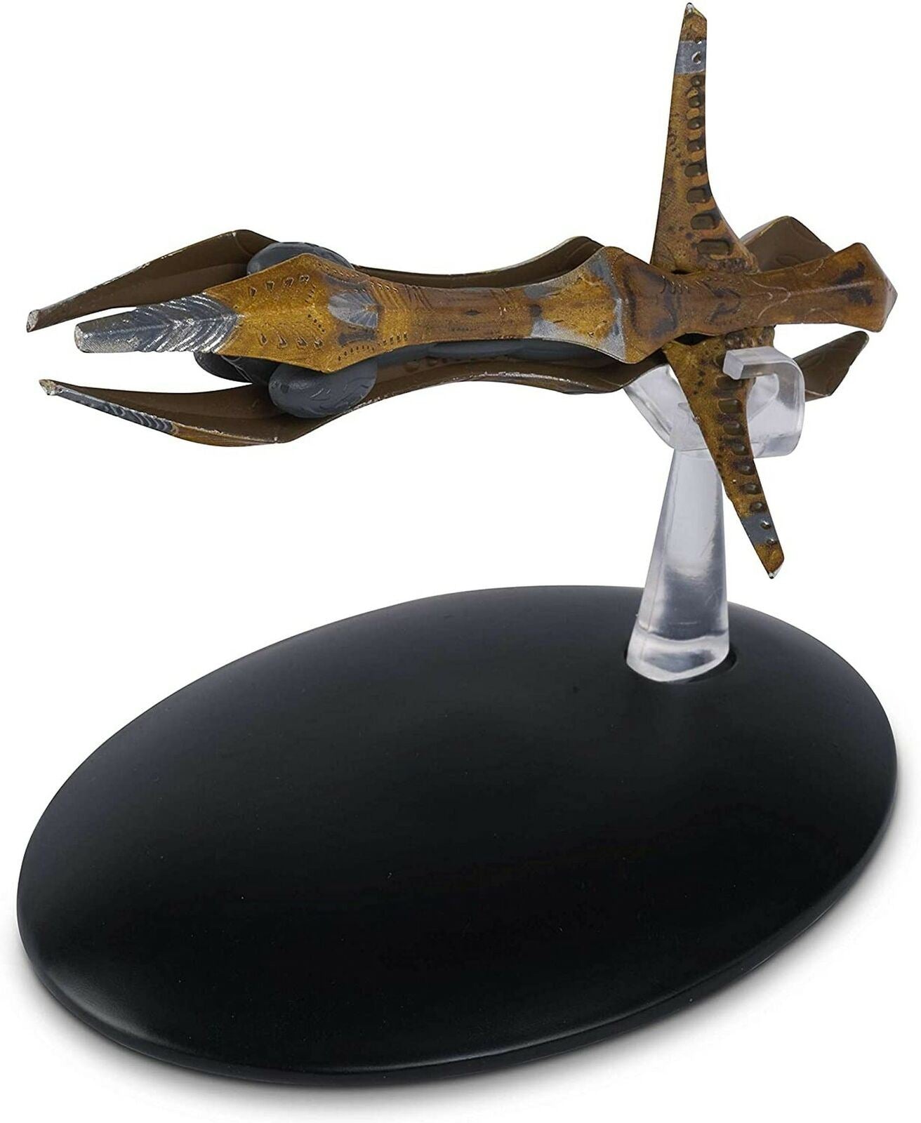 #43 Species 8472 Bioship Starship Die-Cast Model (Eaglemoss / Star Trek) Real Merch