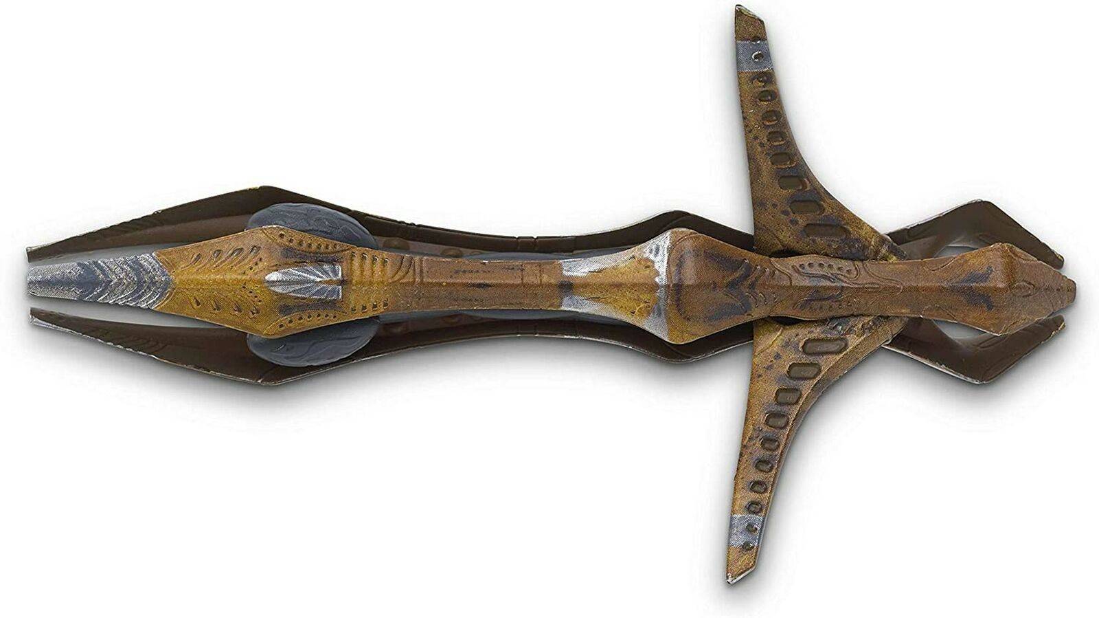 #43 Species 8472 Bioship Starship Die-Cast Model (Eaglemoss / Star Trek) Real Merch