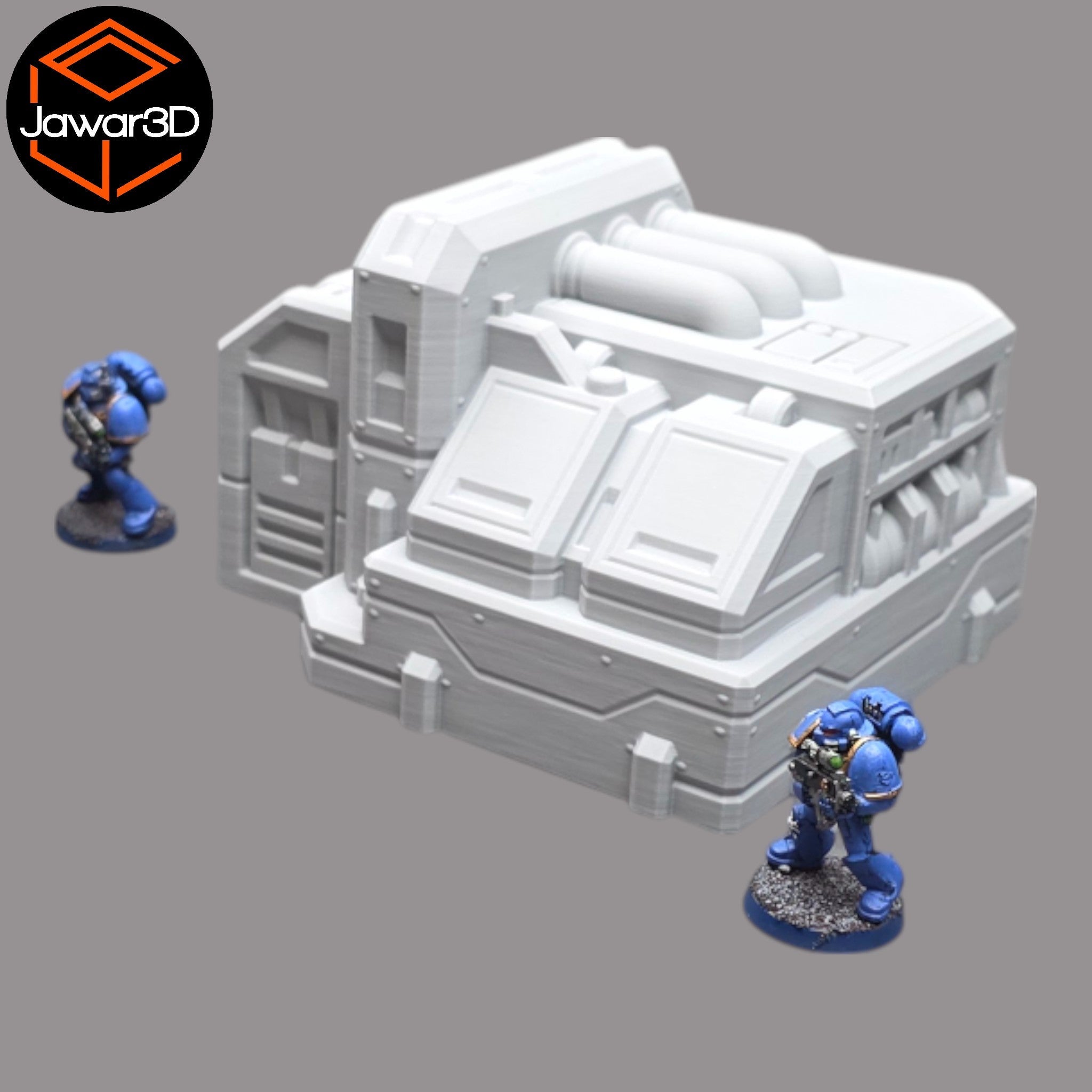 Geothermal Pump - 28mm Wargaming Scatter Terrain Scenery Tabletop Jawar3d