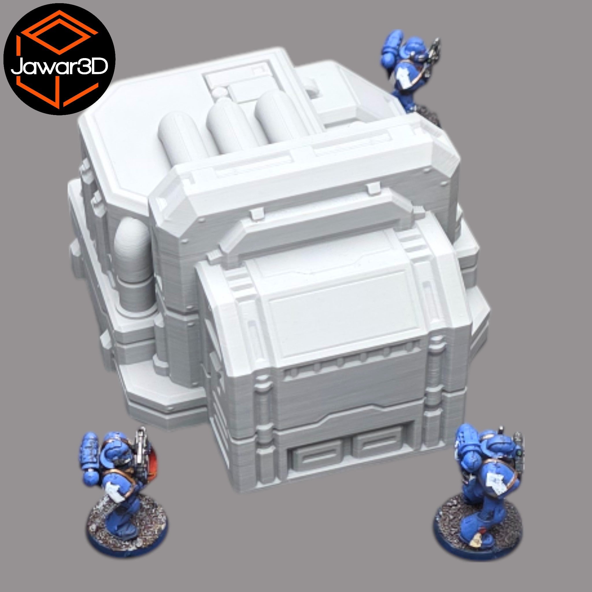 Geothermal Pump - 28mm Wargaming Scatter Terrain Scenery Tabletop Jawar3d