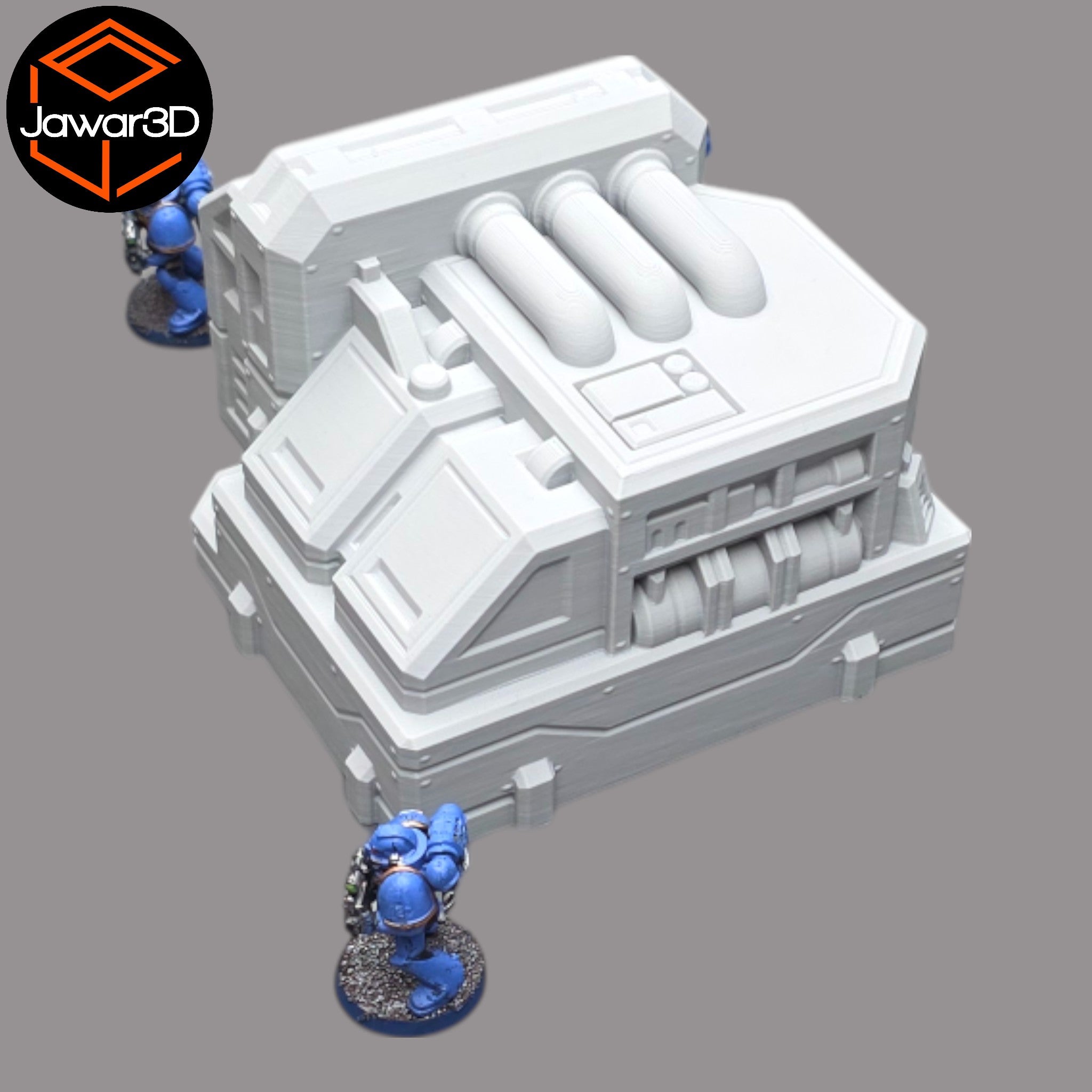 Geothermal Pump - 28mm Wargaming Scatter Terrain Scenery Tabletop Jawar3d