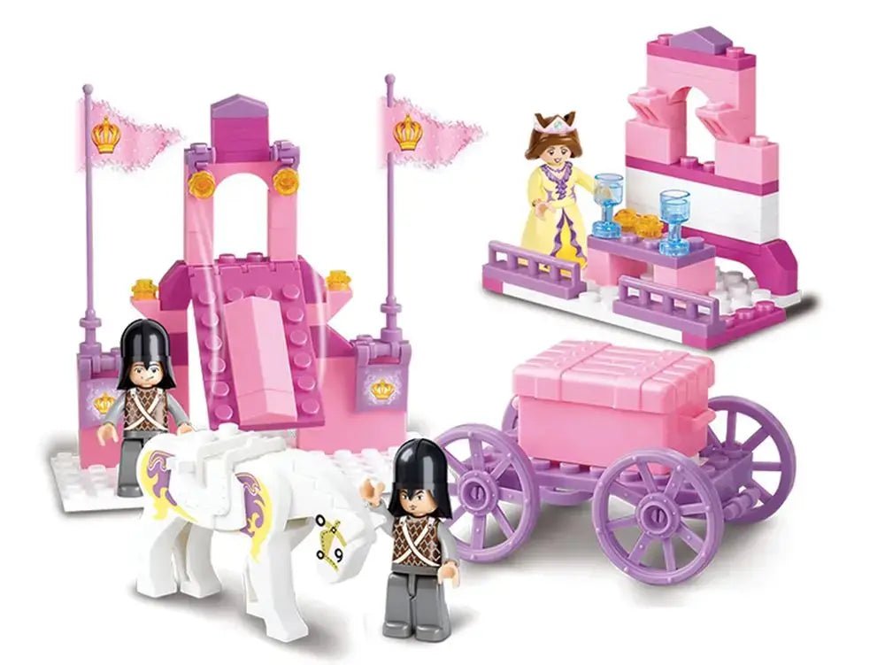 Sluban Girls Dream Royal Carriage Building Brick Set Sluban