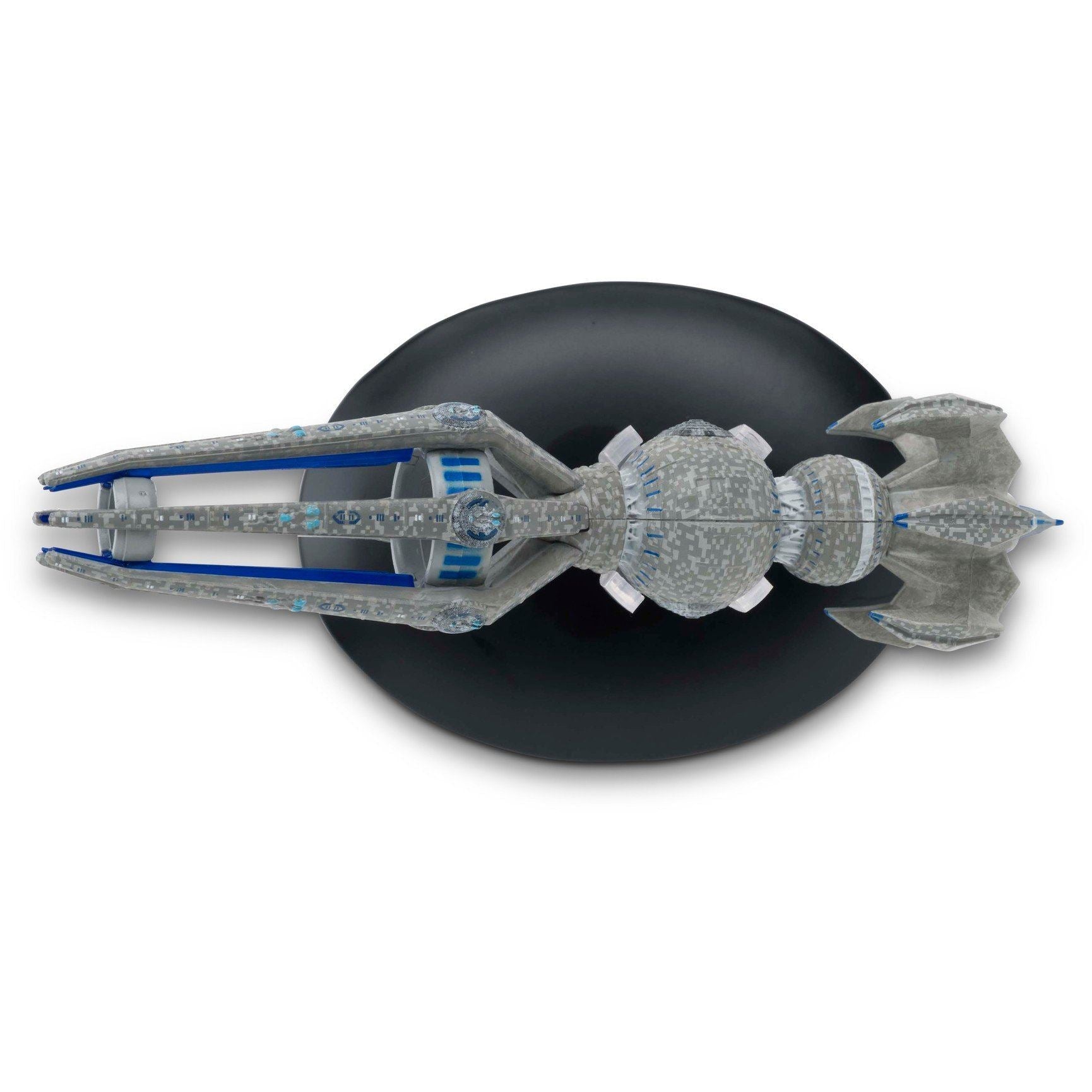#22 Krenim Temporal Weapon Starship Model Die Cast Ship (Eaglemoss / Star Trek) Real Merch