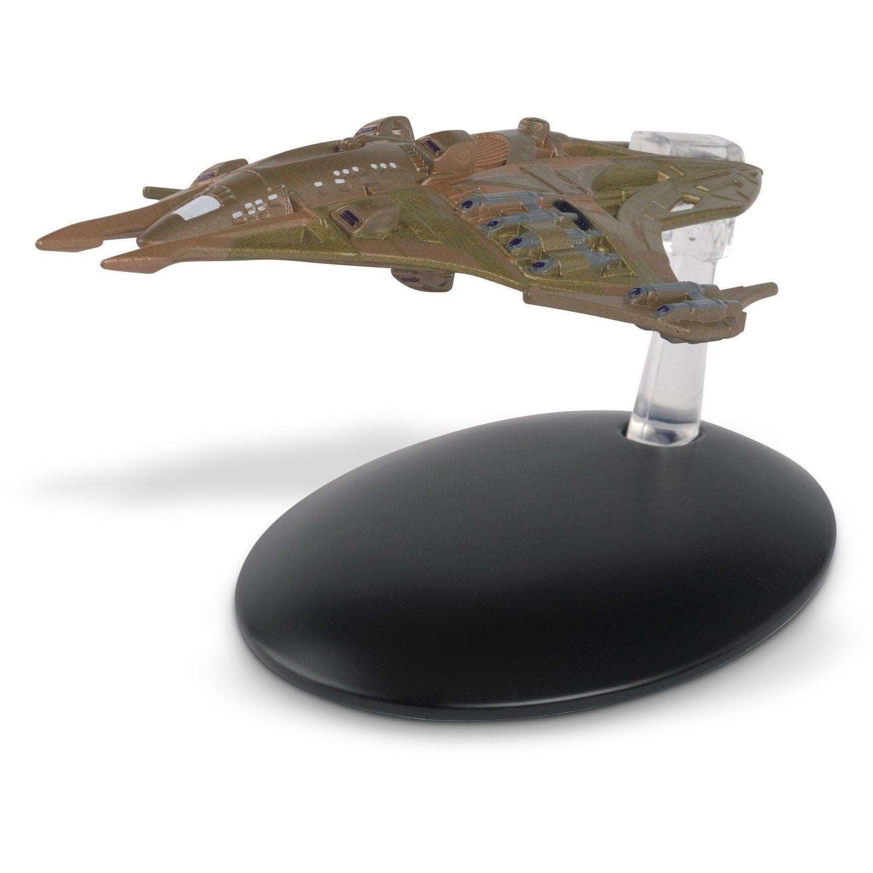 #113 Lokirrim Warship Model Die Cast Ship (Eaglemoss / Star Trek) Real Merch