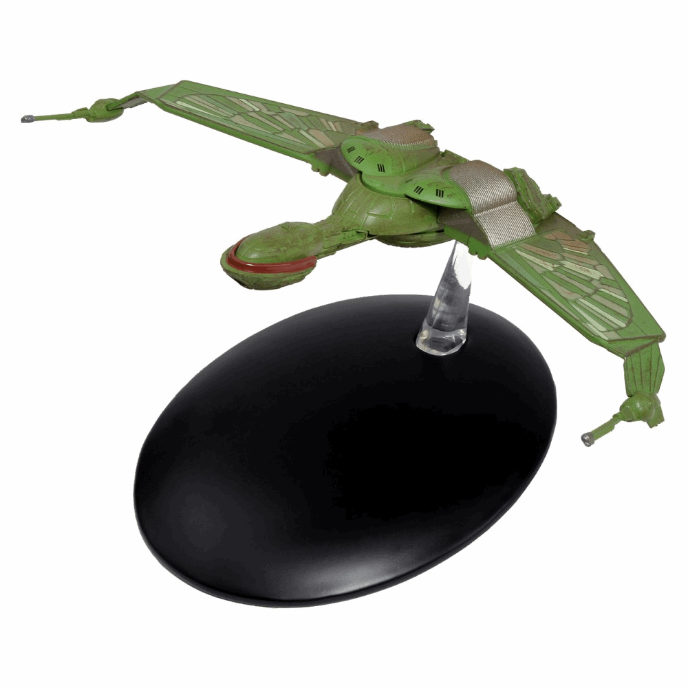 #03 Klingon Bird-of-Prey (Classic) Model Die Cast Ship (Eaglemoss / Star Trek) Real Merch