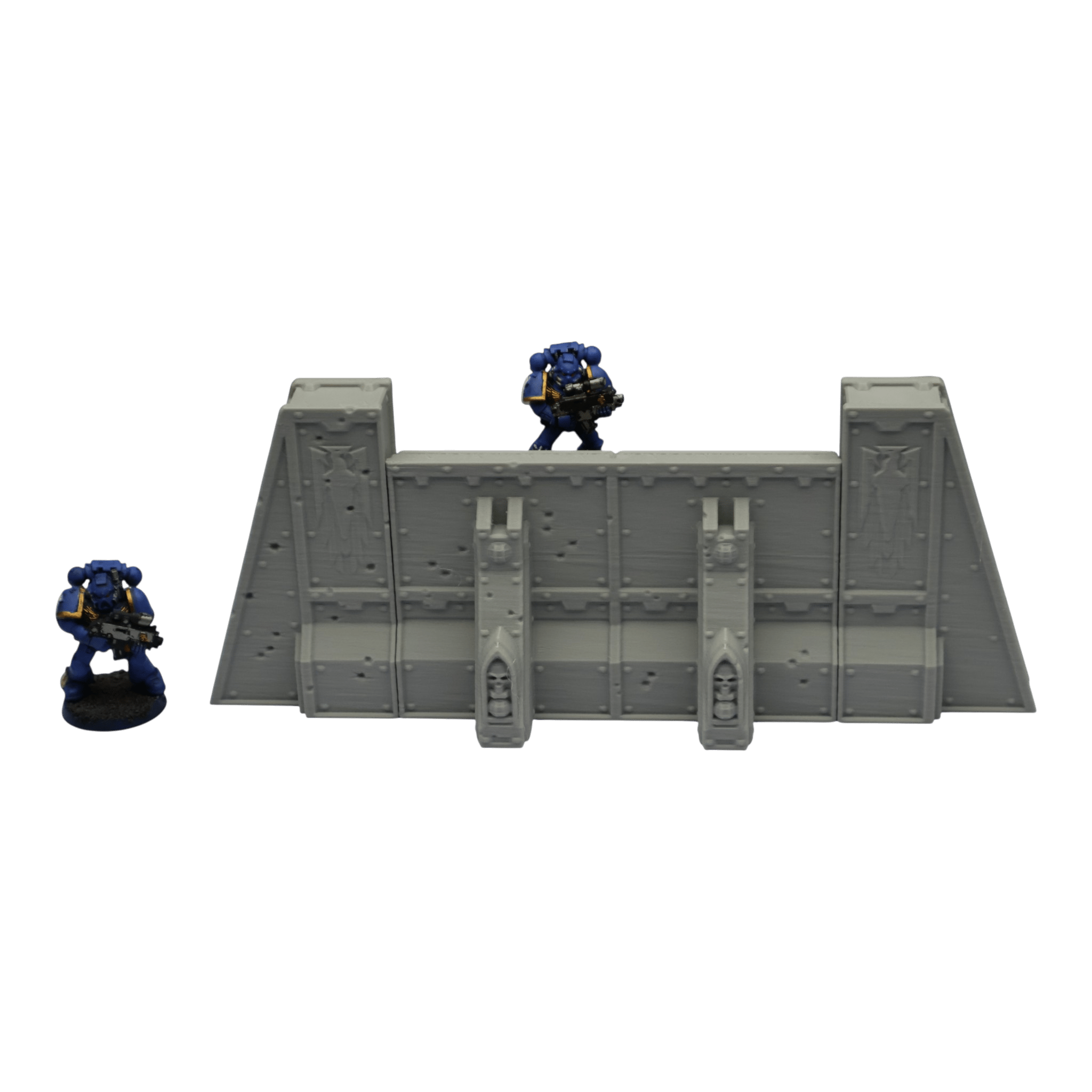 Imperial Walls - 28mm Wargaming Scatter Terrain Scenery Tabletop Miniature Jawar3d