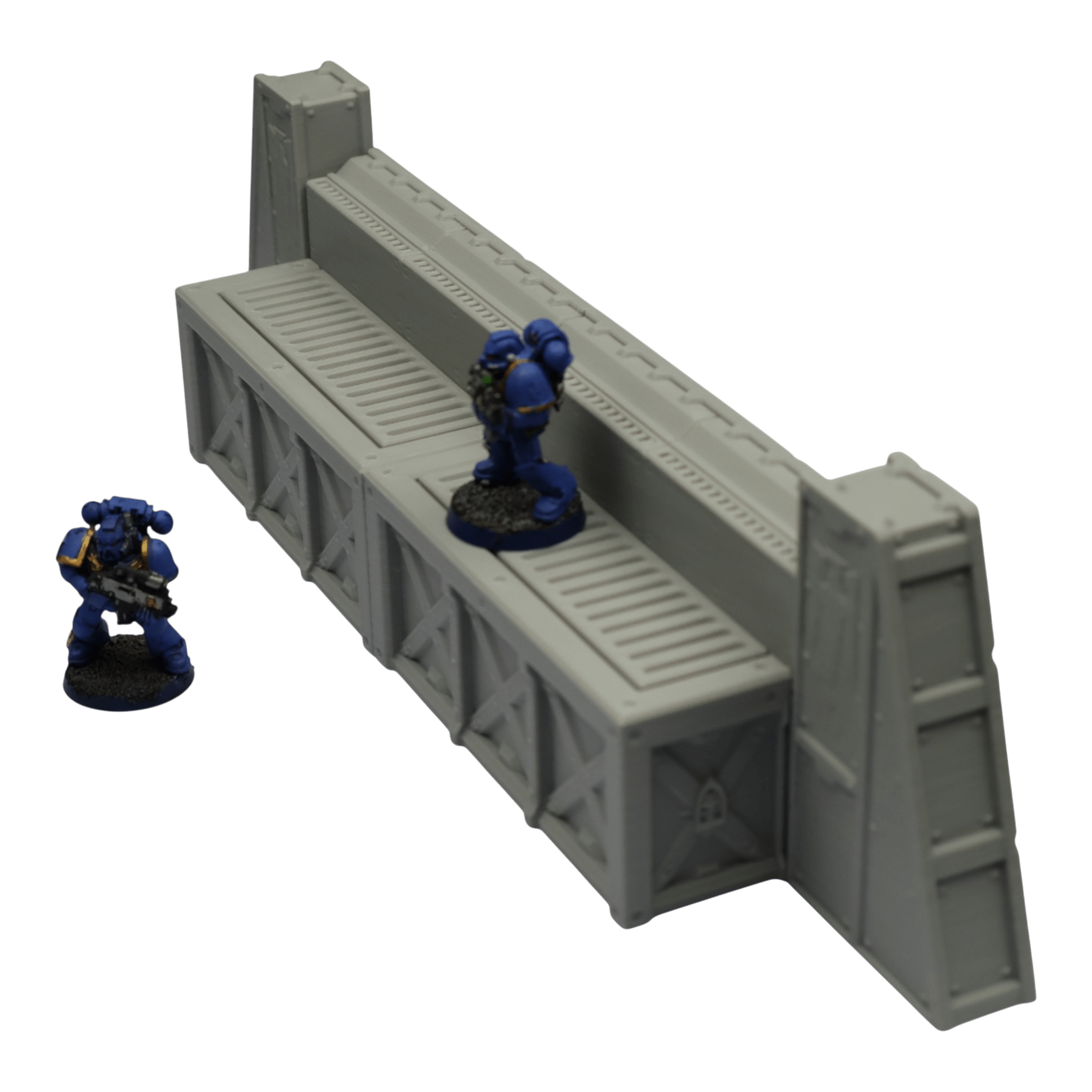 Imperial Walls - 28mm Wargaming Scatter Terrain Scenery Tabletop Miniature Jawar3d