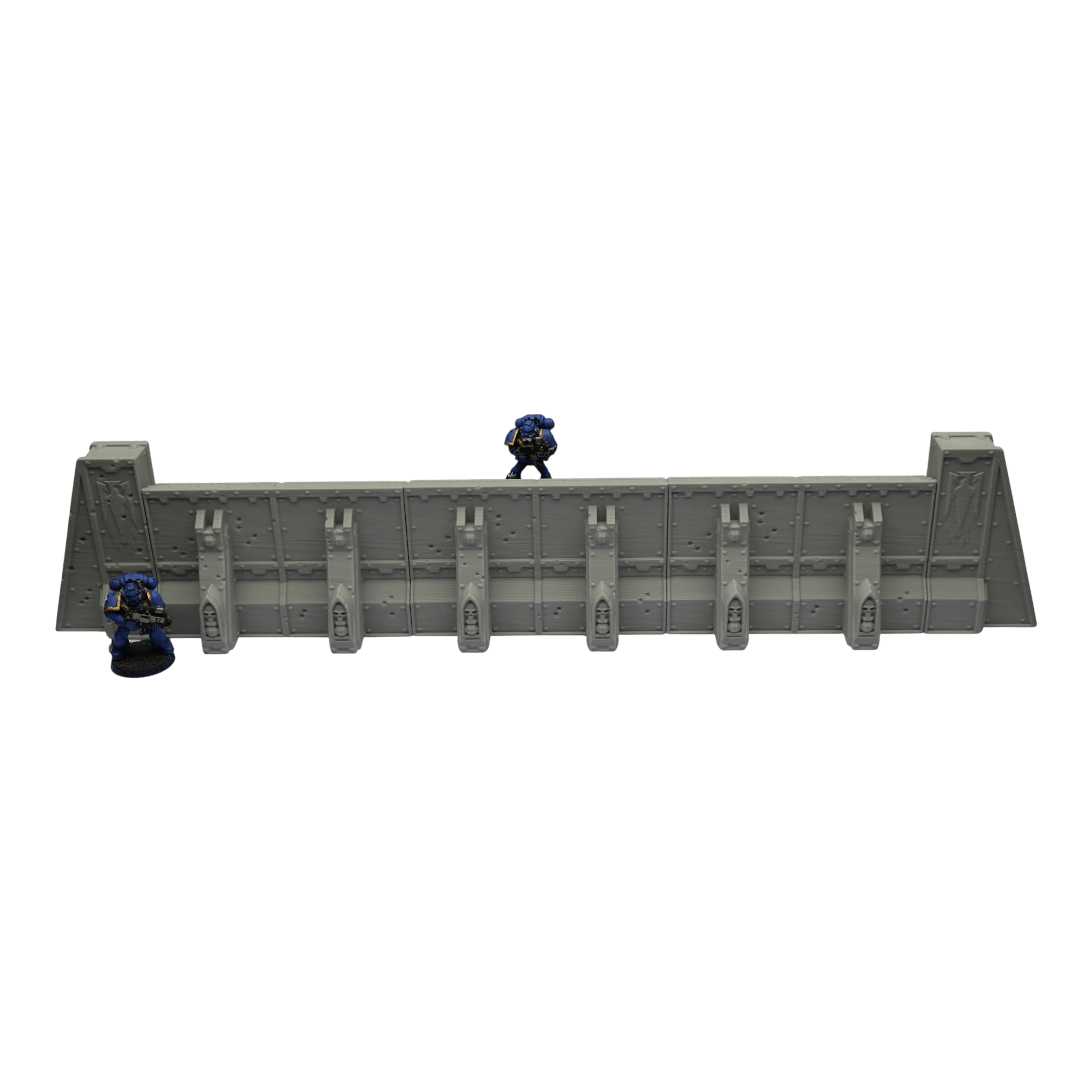 Imperial Walls - 28mm Wargaming Scatter Terrain Scenery Tabletop Miniature Jawar3d