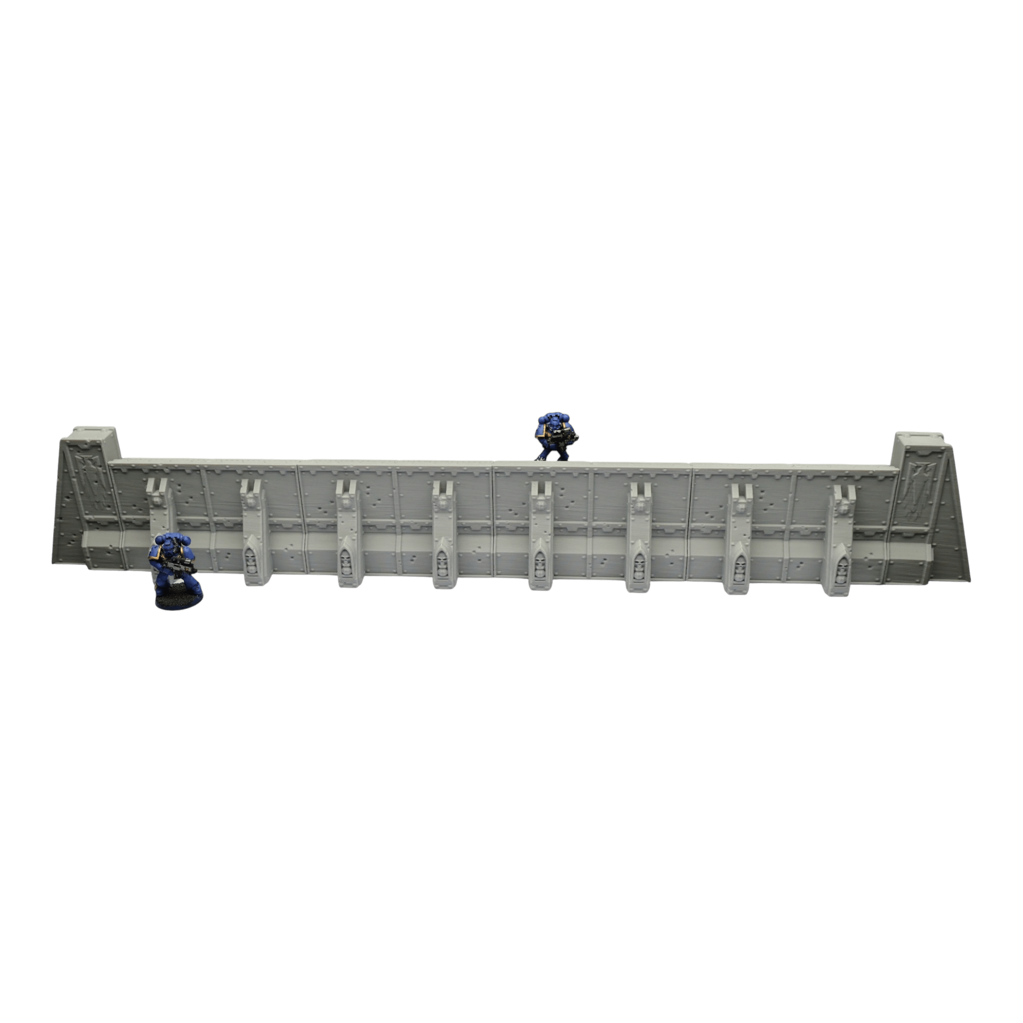 Imperial Walls - 28mm Wargaming Scatter Terrain Scenery Tabletop Miniature Jawar3d