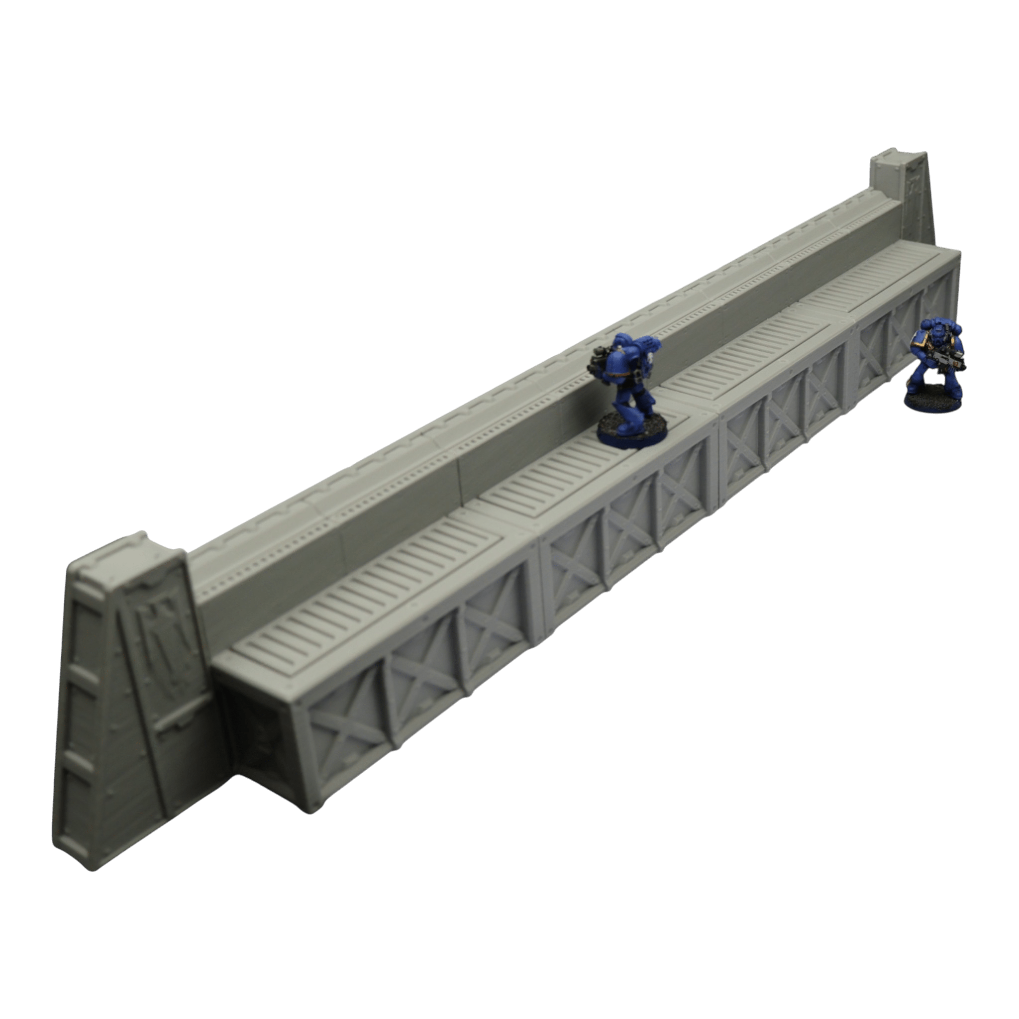 Imperial Walls - 28mm Wargaming Scatter Terrain Scenery Tabletop Miniature Jawar3d