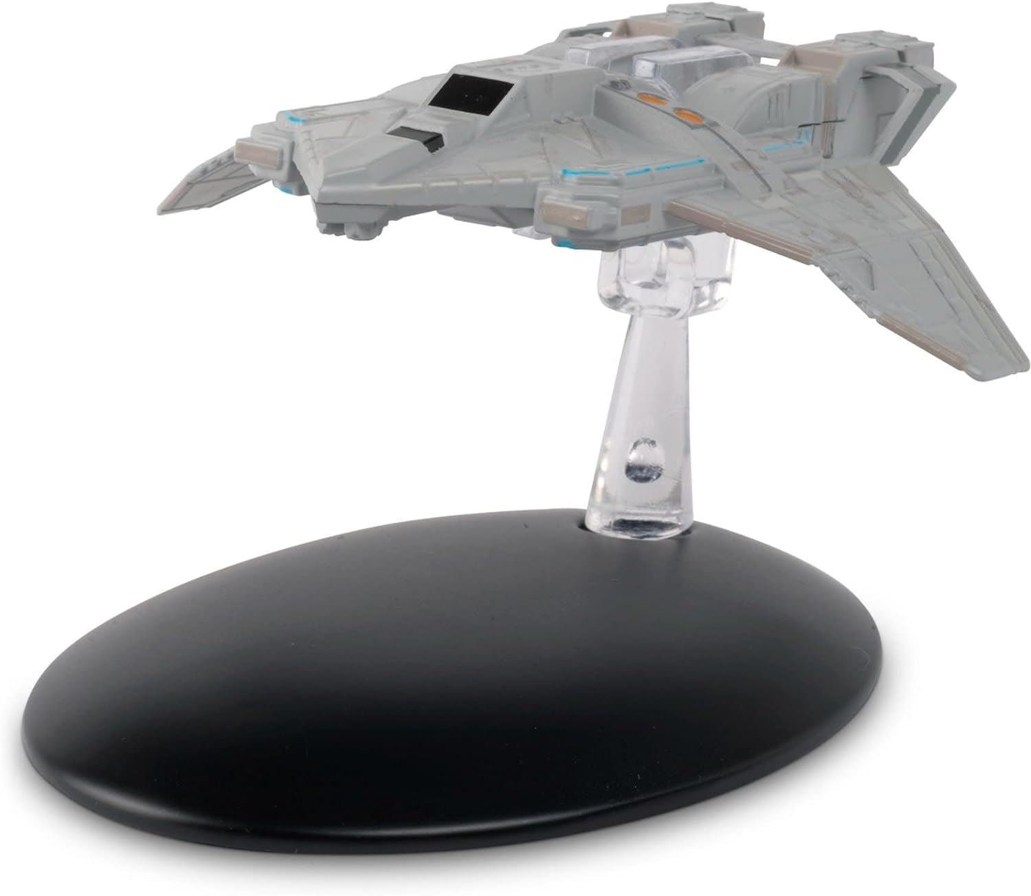 #21 / #68 Federation Attack Fighter Diecast Model Ship Window Boxed (Star Trek / Eaglemoss) Real Merch