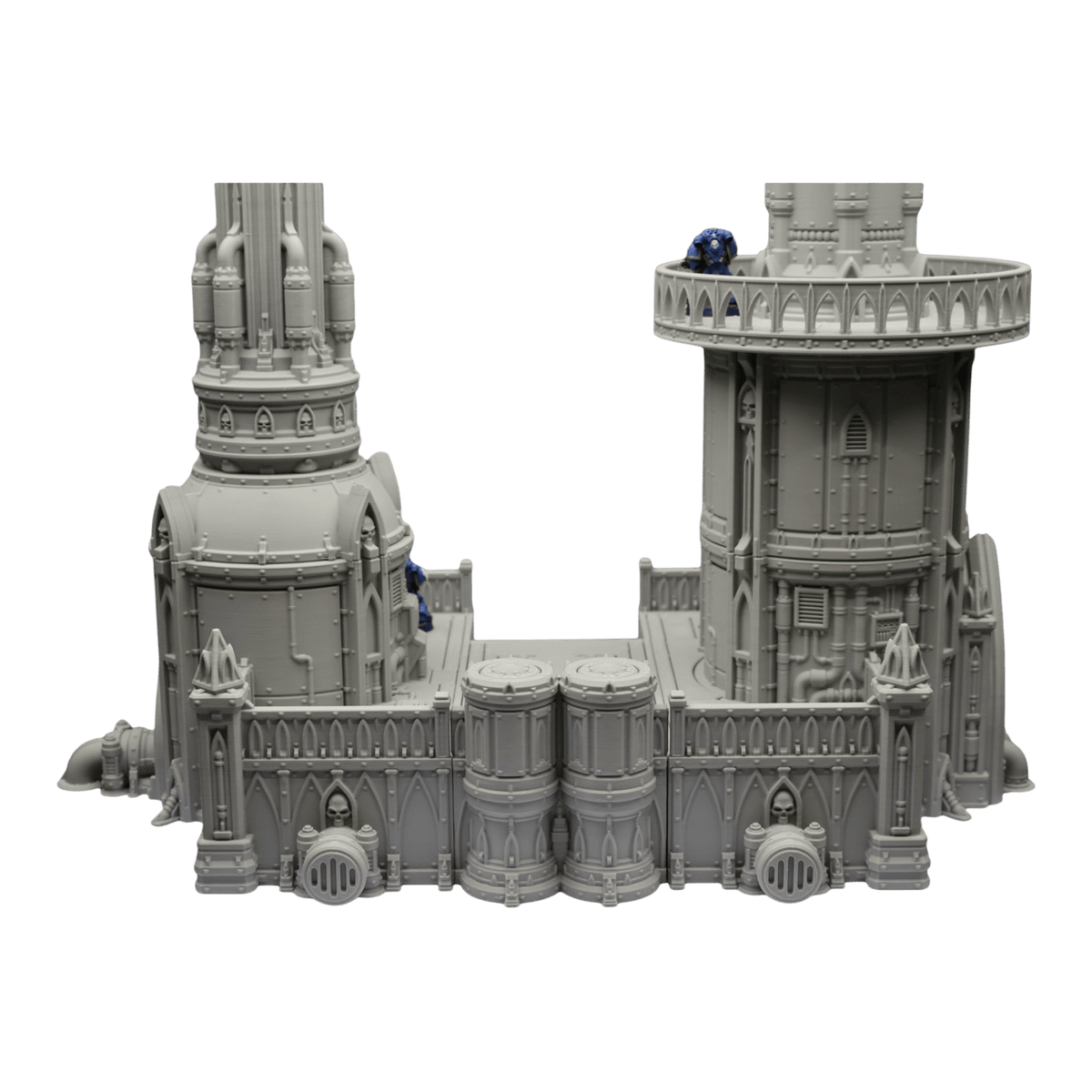 Steel Refinery Assembly #4 - 28mm Wargaming Scatter Terrain Scenery Tabletop Jawar3d
