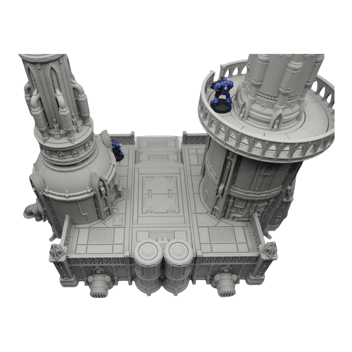 Steel Refinery Assembly #4 - 28mm Wargaming Scatter Terrain Scenery Tabletop Jawar3d
