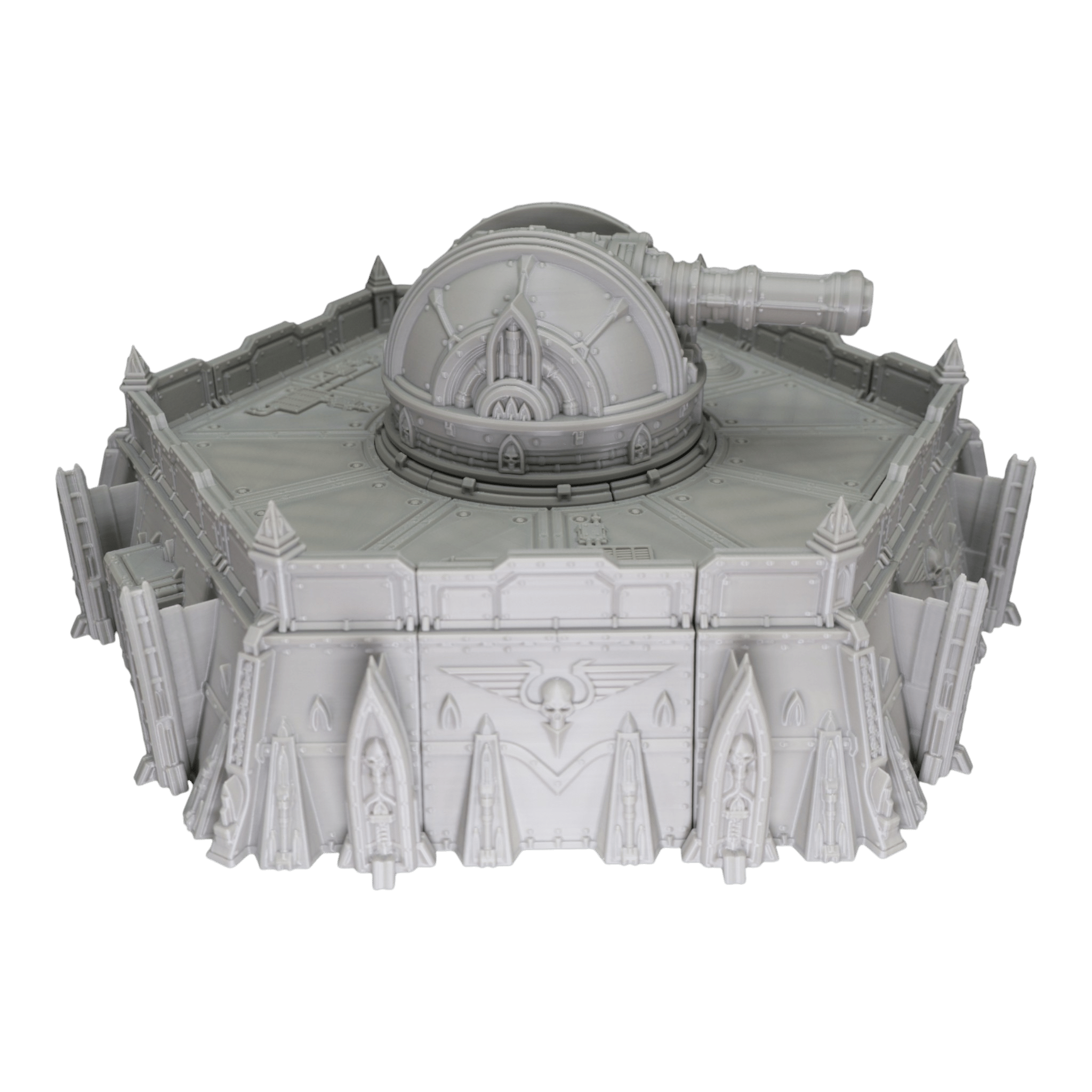 Defense Turret Platform - 28mm Wargaming Scatter Terrain Scenery Tabletop Jawar3d