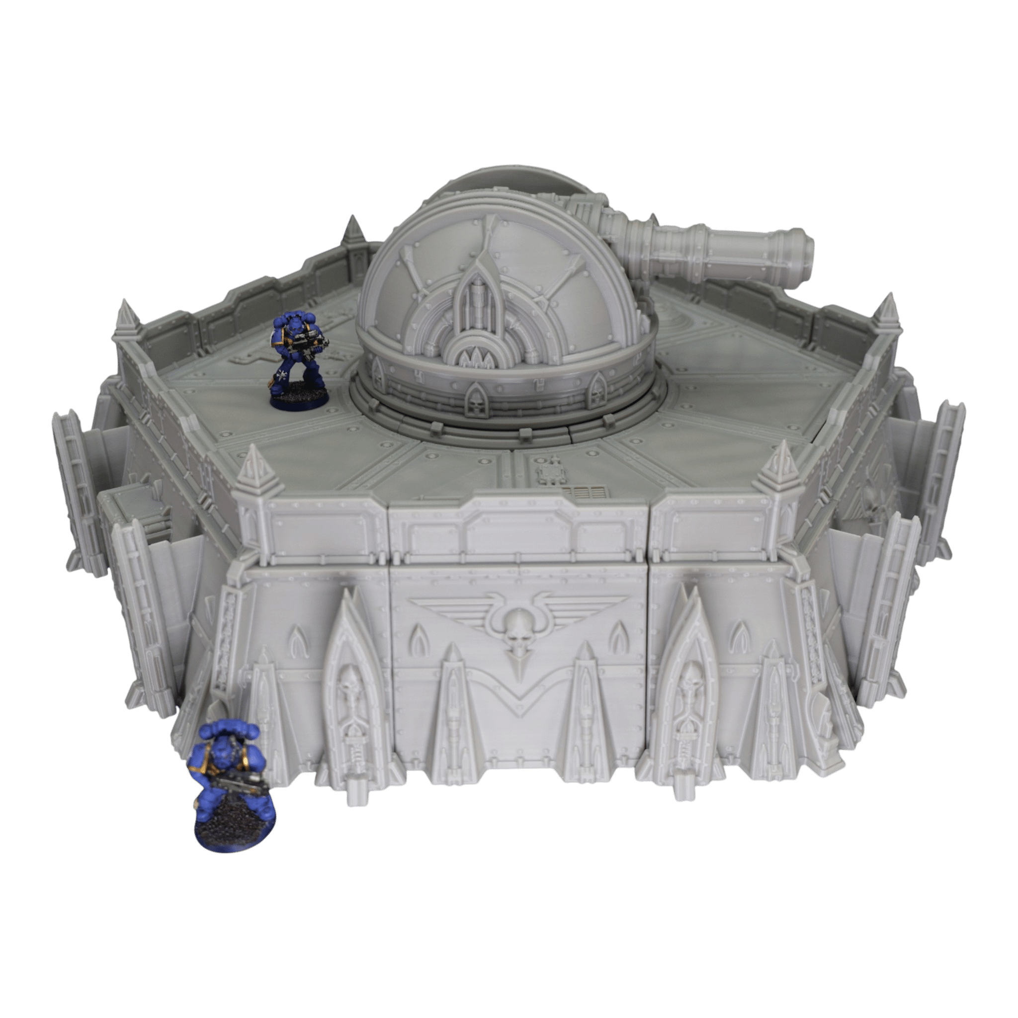 Defense Turret Platform - 28mm Wargaming Scatter Terrain Scenery Tabletop Jawar3d