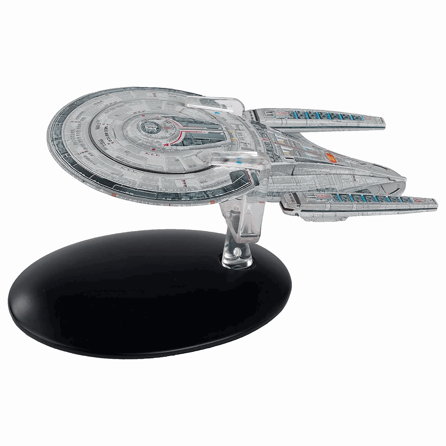 #03 U.S.S Andromeda-Class Federation Exploration Cruiser NCC-92100 Starship Model Diecast Ship STO (Eaglemoss / Star Trek) Real Merch
