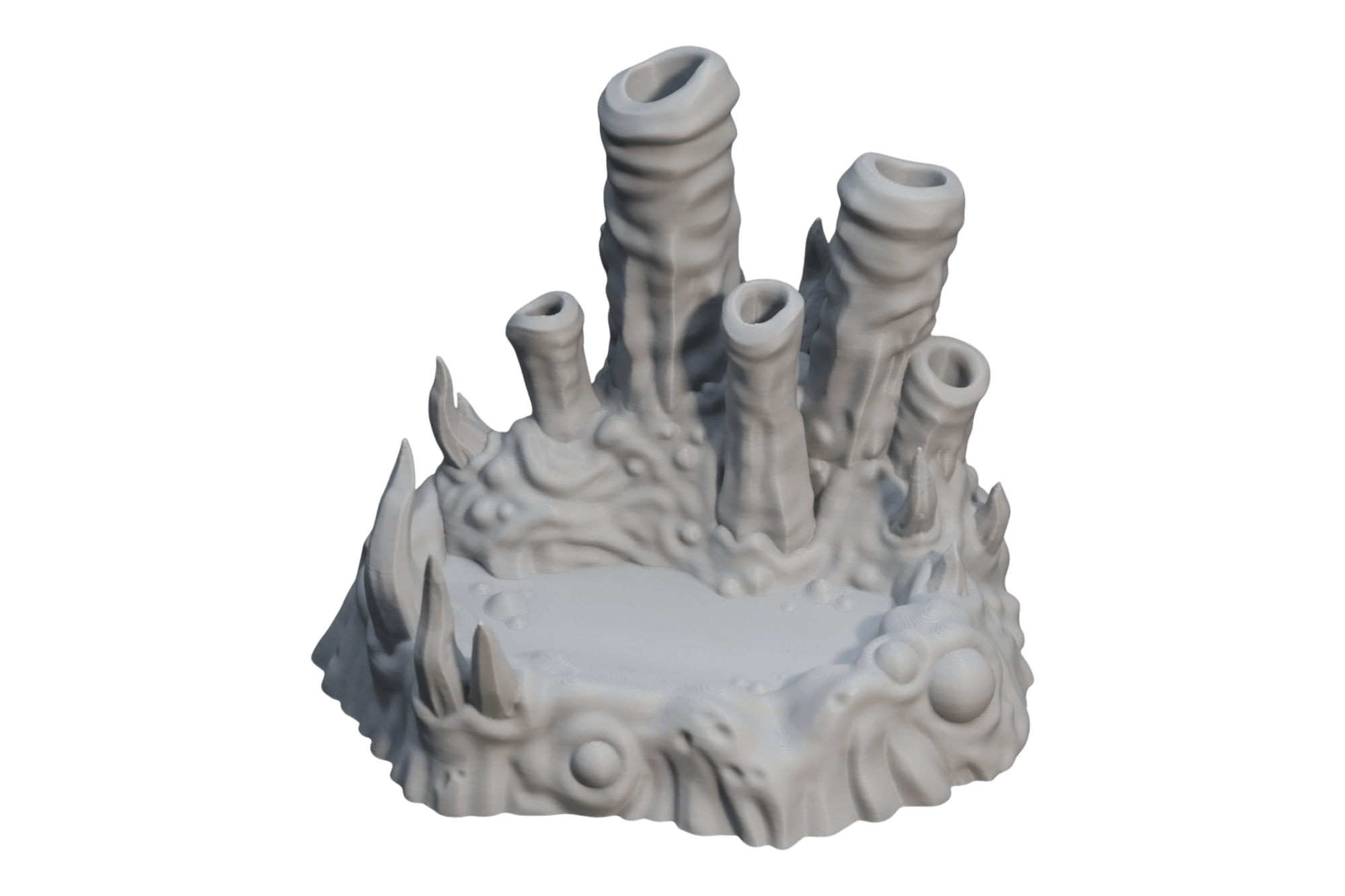 Hive Swamp #1 - 28mm Wargaming Scatter Terrain Scenery Tabletop Miniature Jawar3d