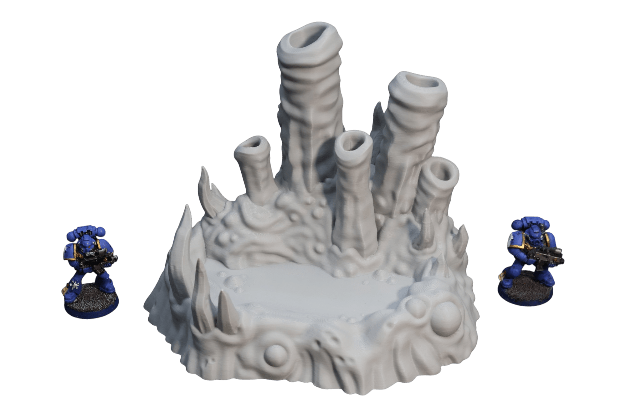 Hive Swamp #1 - 28mm Wargaming Scatter Terrain Scenery Tabletop Miniature Jawar3d