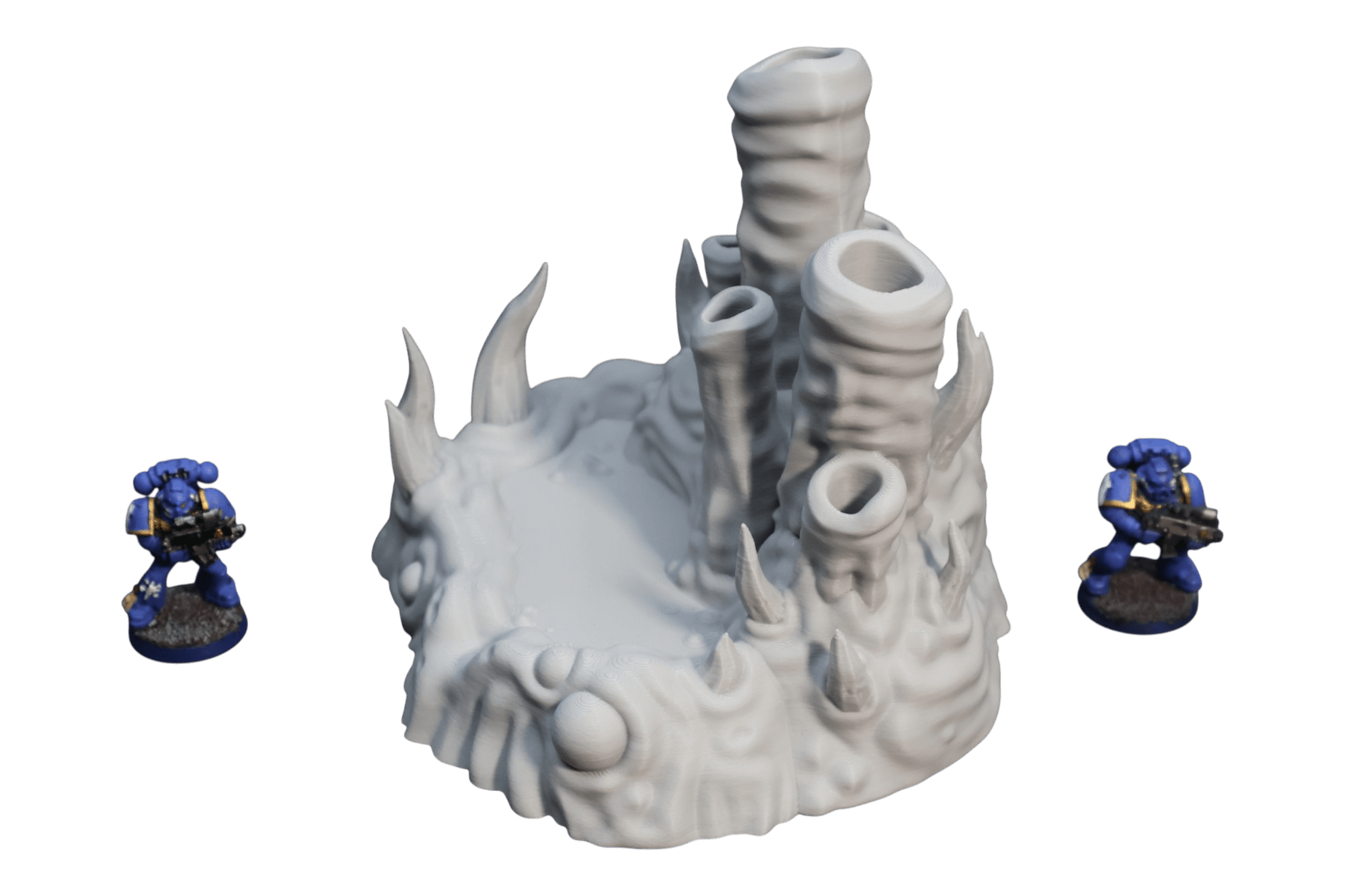 Hive Swamp #1 - 28mm Wargaming Scatter Terrain Scenery Tabletop Miniature Jawar3d