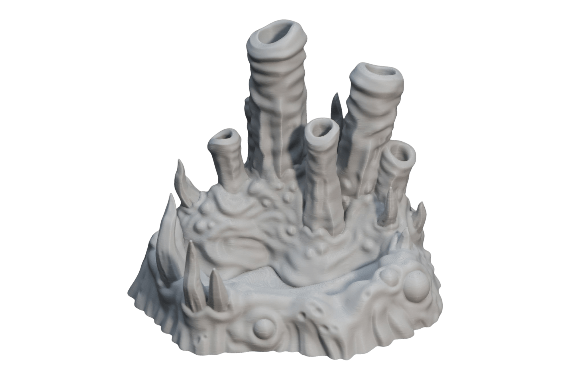 Hive Swamp #2 - 28mm Wargaming Scatter Terrain Scenery Tabletop Miniature Jawar3d