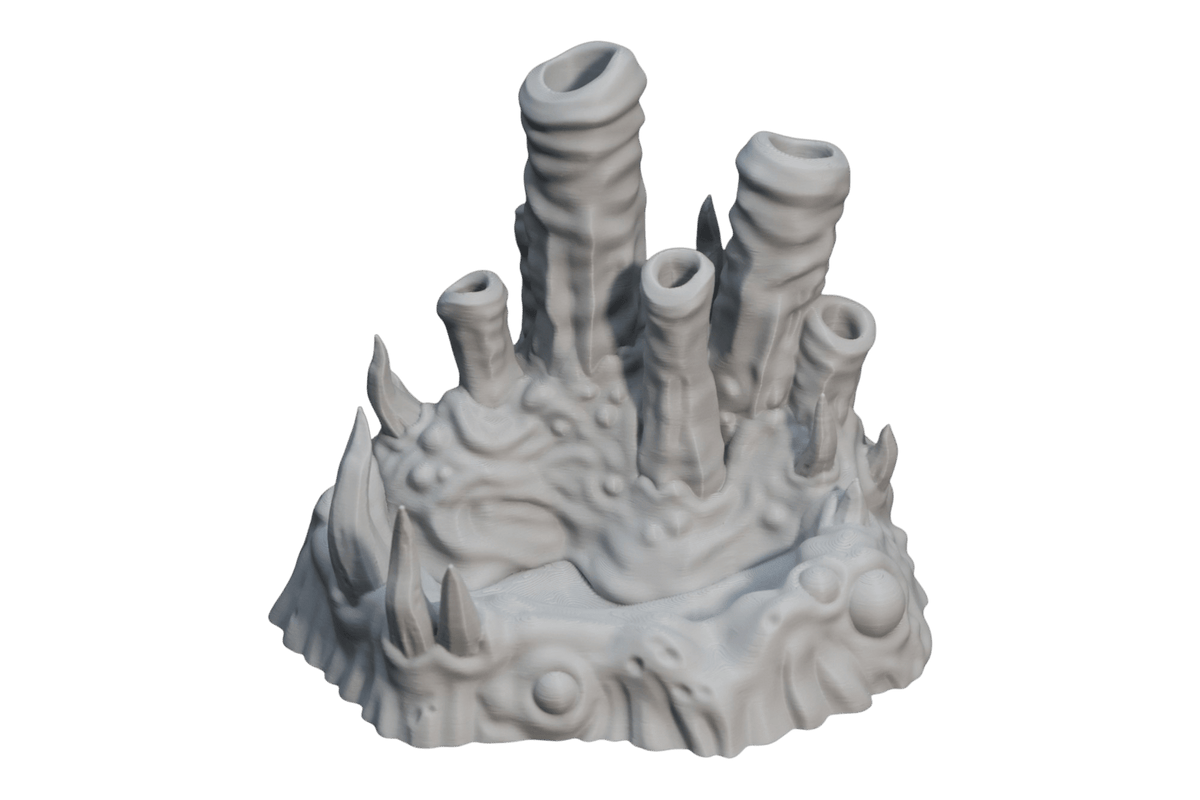 Hive Swamp #2 - 28mm Wargaming Scatter Terrain Scenery Tabletop Miniature Jawar3d