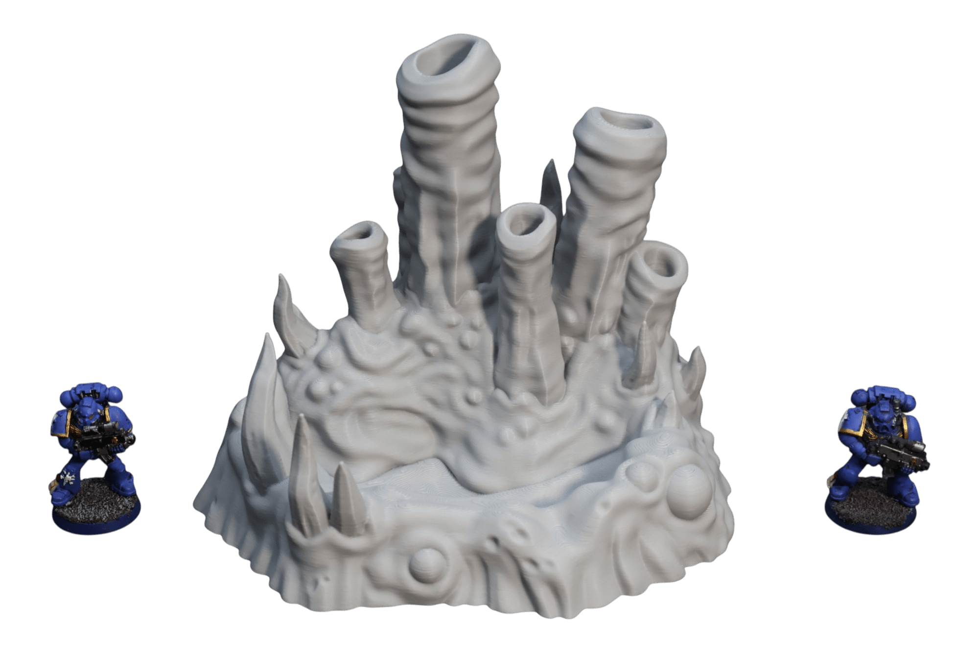 Hive Swamp #2 - 28mm Wargaming Scatter Terrain Scenery Tabletop Miniature Jawar3d