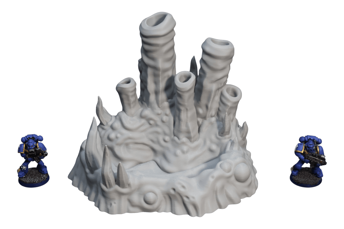 Hive Swamp #2 - 28mm Wargaming Scatter Terrain Scenery Tabletop Miniature Jawar3d