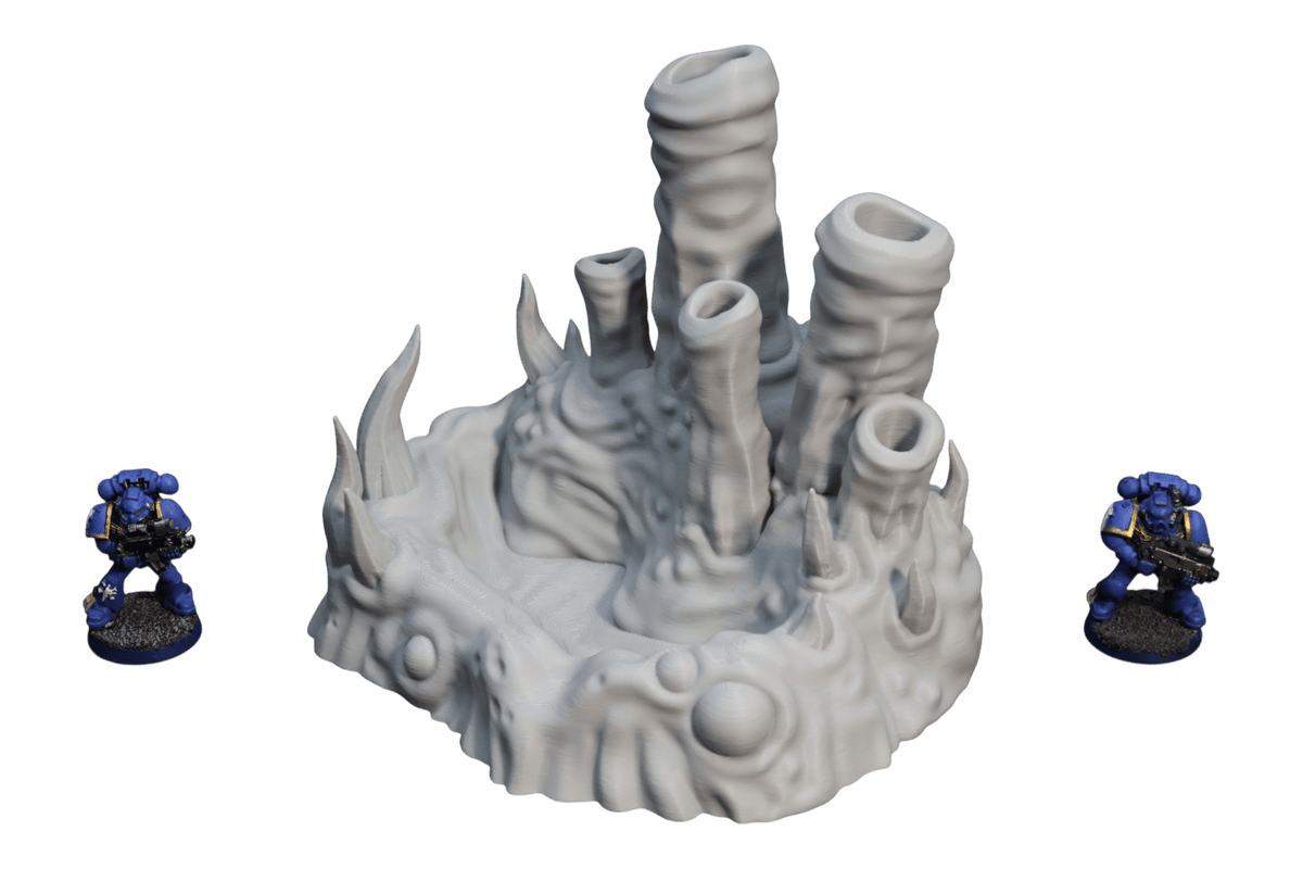 Hive Swamp #2 - 28mm Wargaming Scatter Terrain Scenery Tabletop Miniature Jawar3d