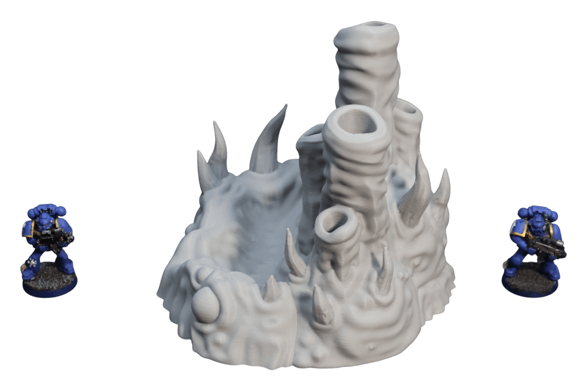 Hive Swamp #2 - 28mm Wargaming Scatter Terrain Scenery Tabletop Miniature Jawar3d