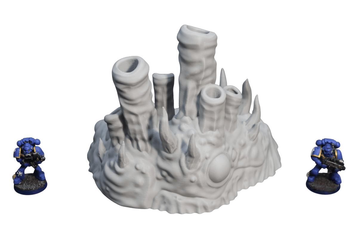 Hive Swamp #2 - 28mm Wargaming Scatter Terrain Scenery Tabletop Miniature Jawar3d