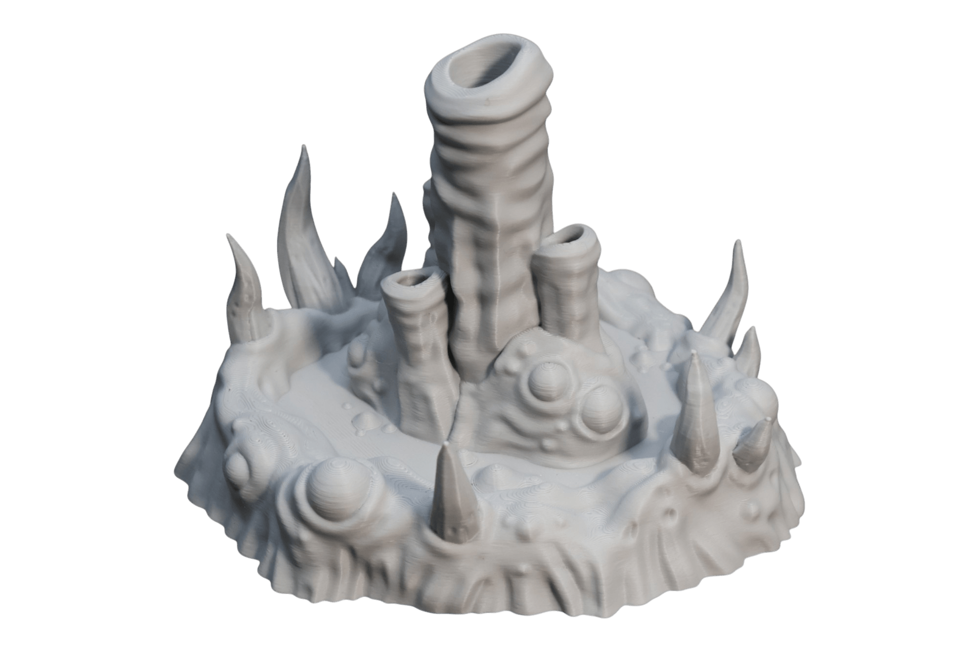 Hive Swamp #4 - 28mm Wargaming Scatter Terrain Scenery Tabletop Miniature Jawar3d