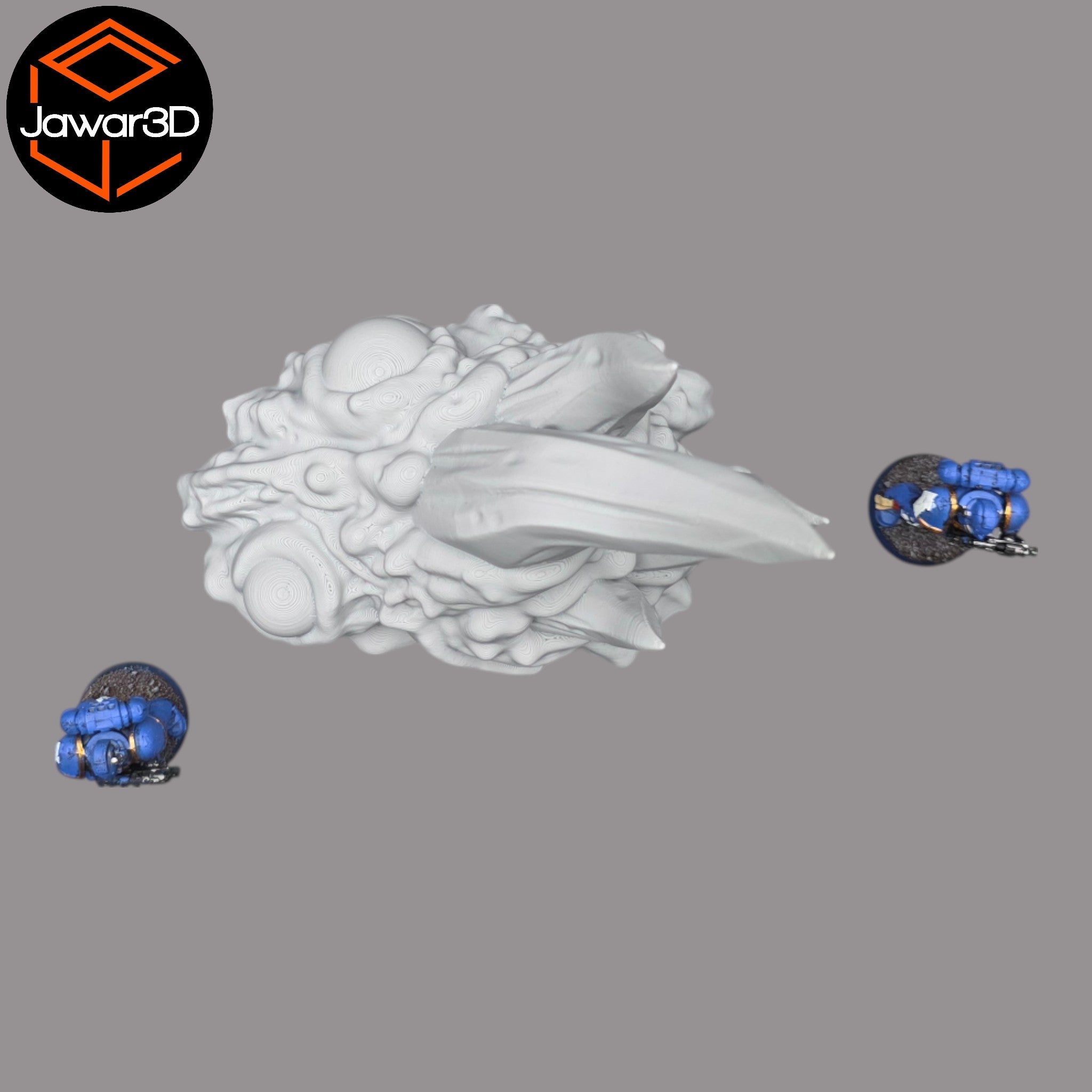 Hive Bile #3 - 28mm Wargaming Scatter Terrain Scenery Tabletop Miniature Jawar3d