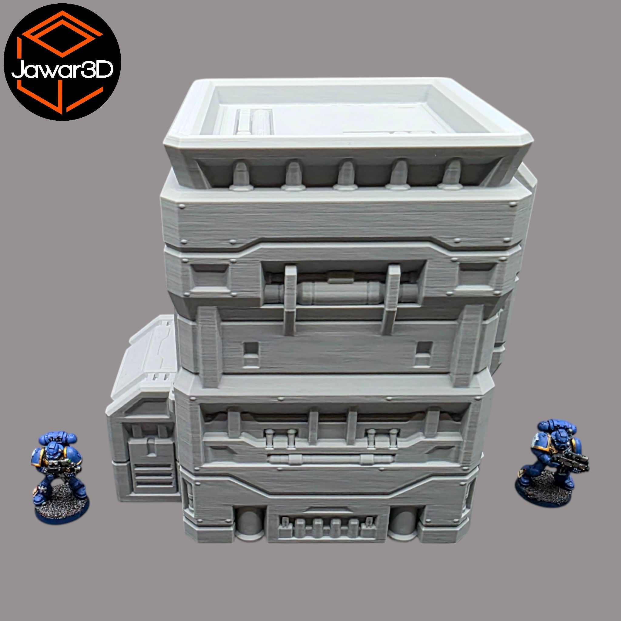 Power Plant - 28mm Wargaming Scatter Terrain Scenery Tabletop Miniature Jawar3d