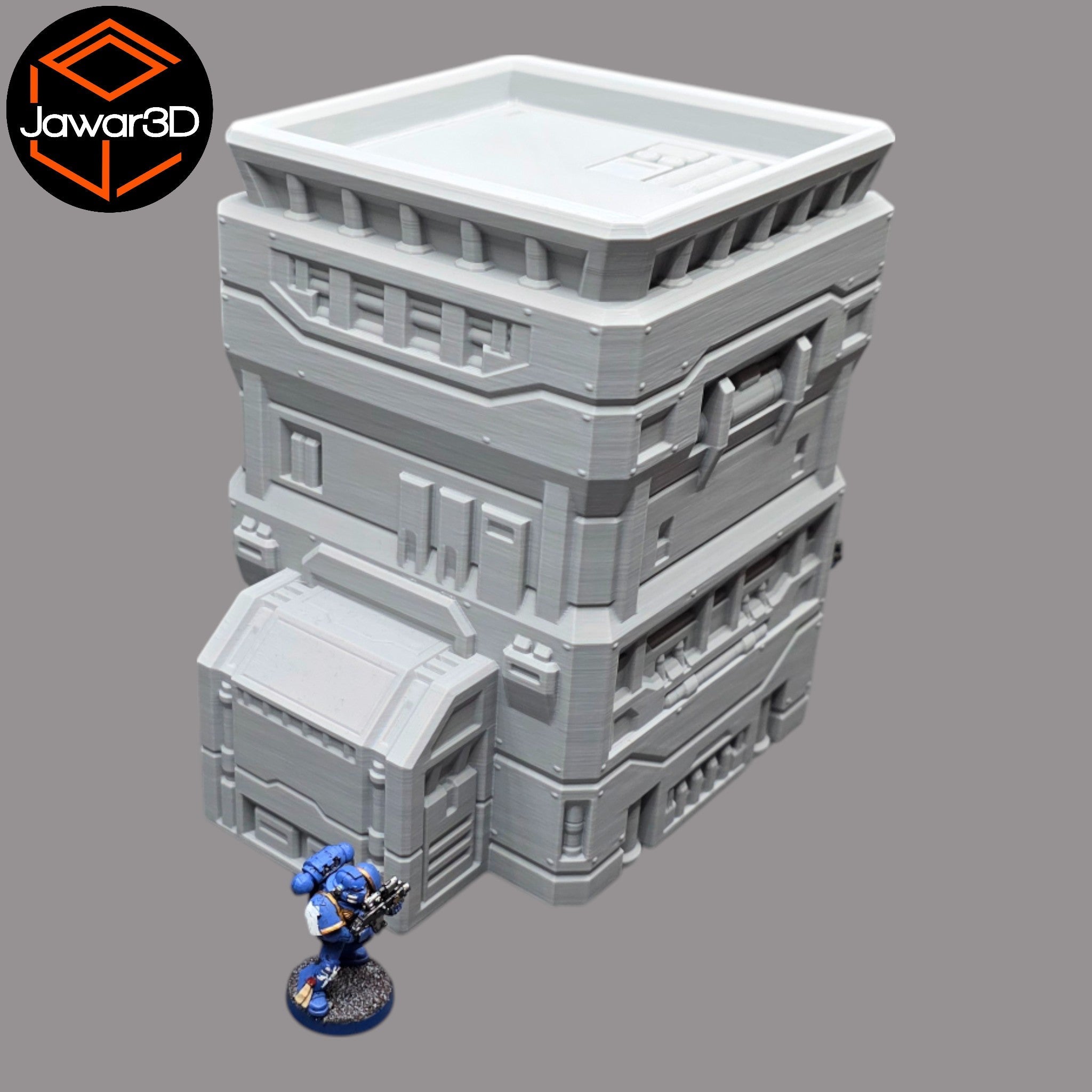 Power Plant - 28mm Wargaming Scatter Terrain Scenery Tabletop Miniature Jawar3d