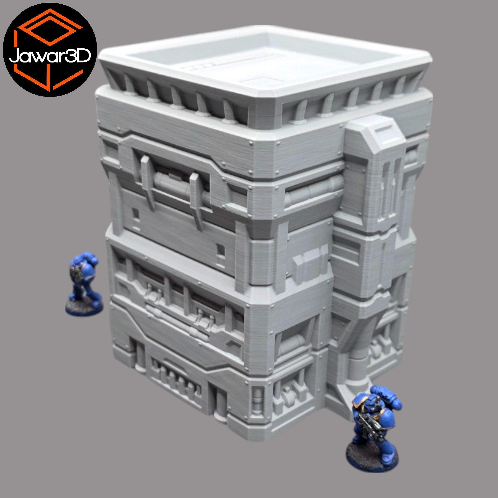 Power Plant - 28mm Wargaming Scatter Terrain Scenery Tabletop Miniature Jawar3d