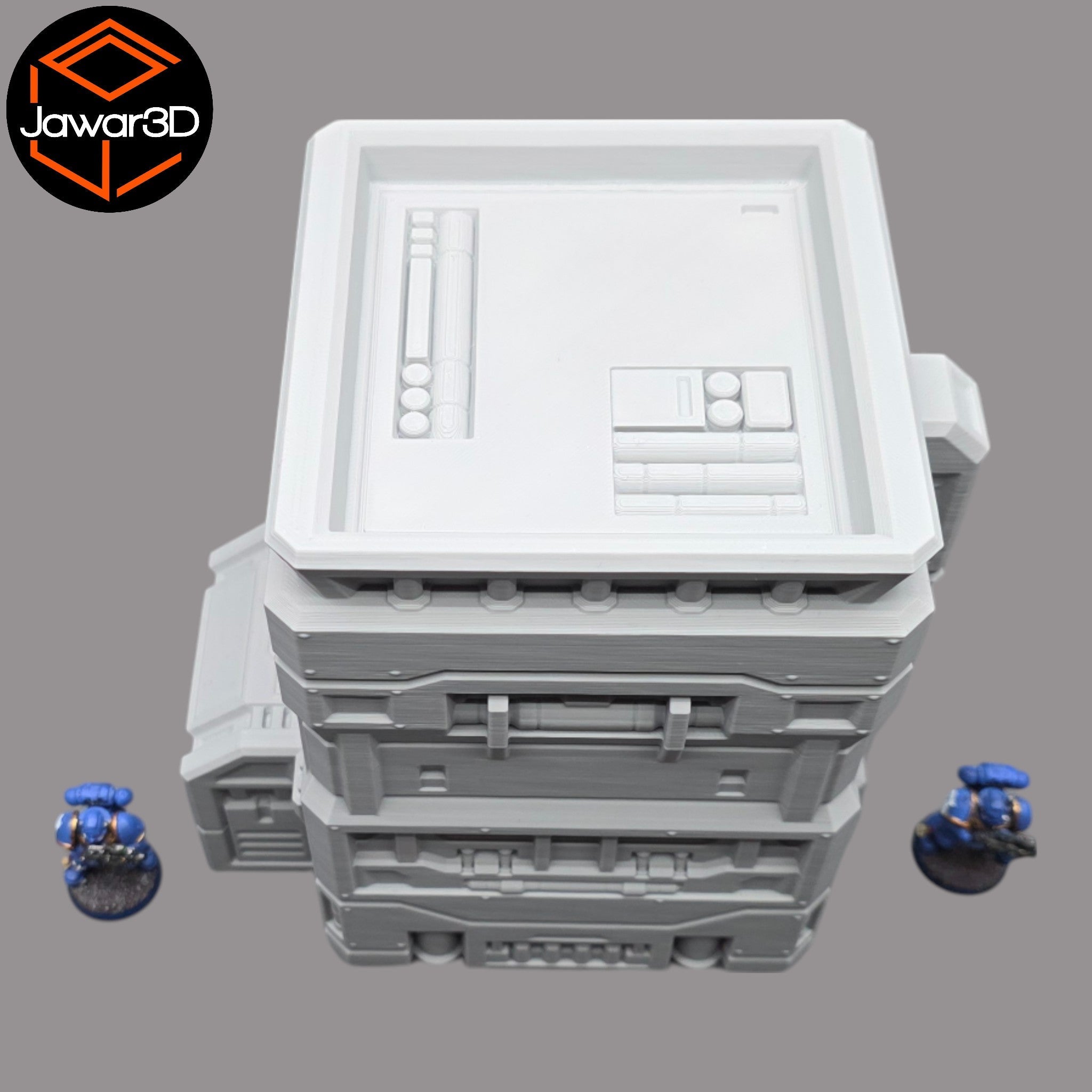 Power Plant - 28mm Wargaming Scatter Terrain Scenery Tabletop Miniature Jawar3d