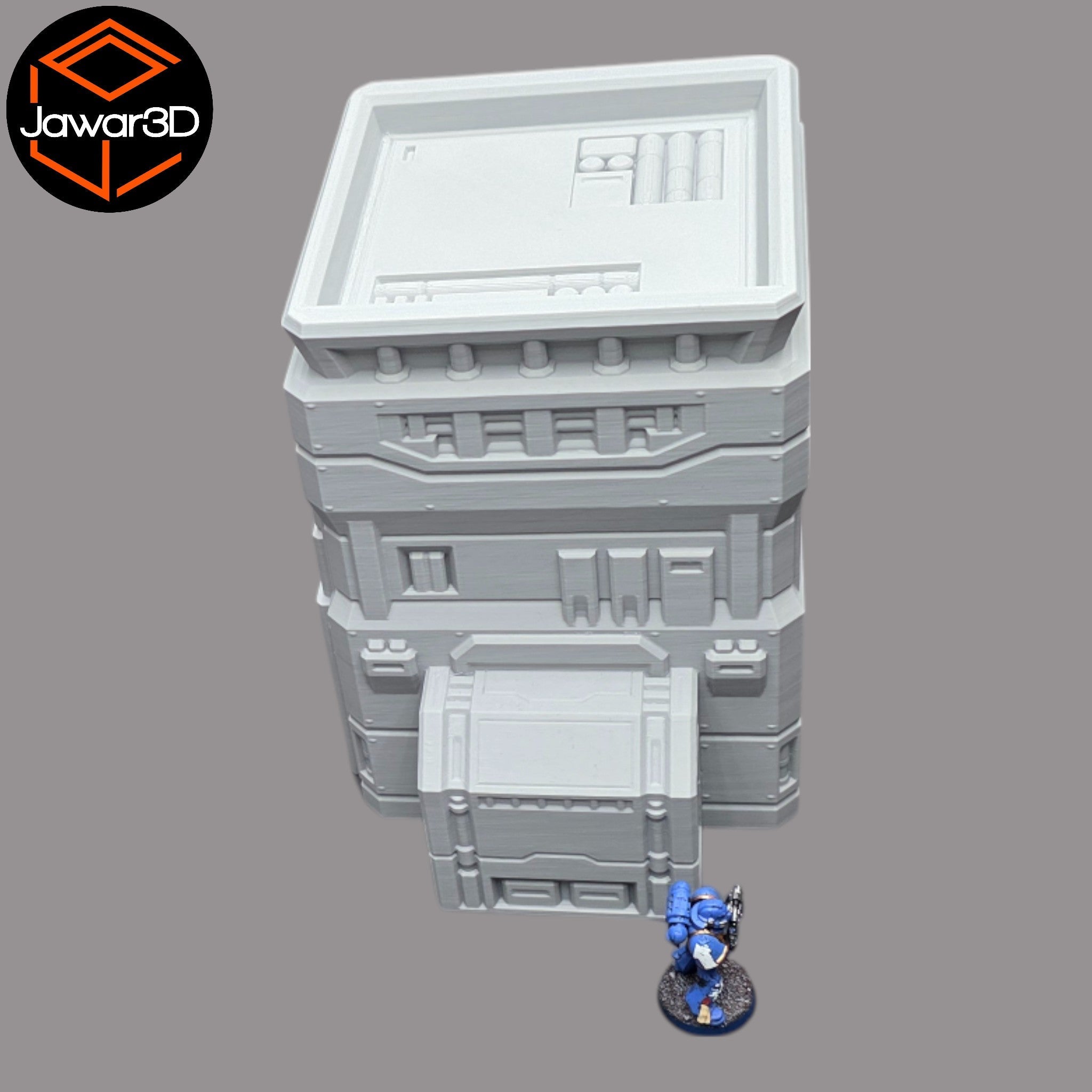 Power Plant - 28mm Wargaming Scatter Terrain Scenery Tabletop Miniature Jawar3d