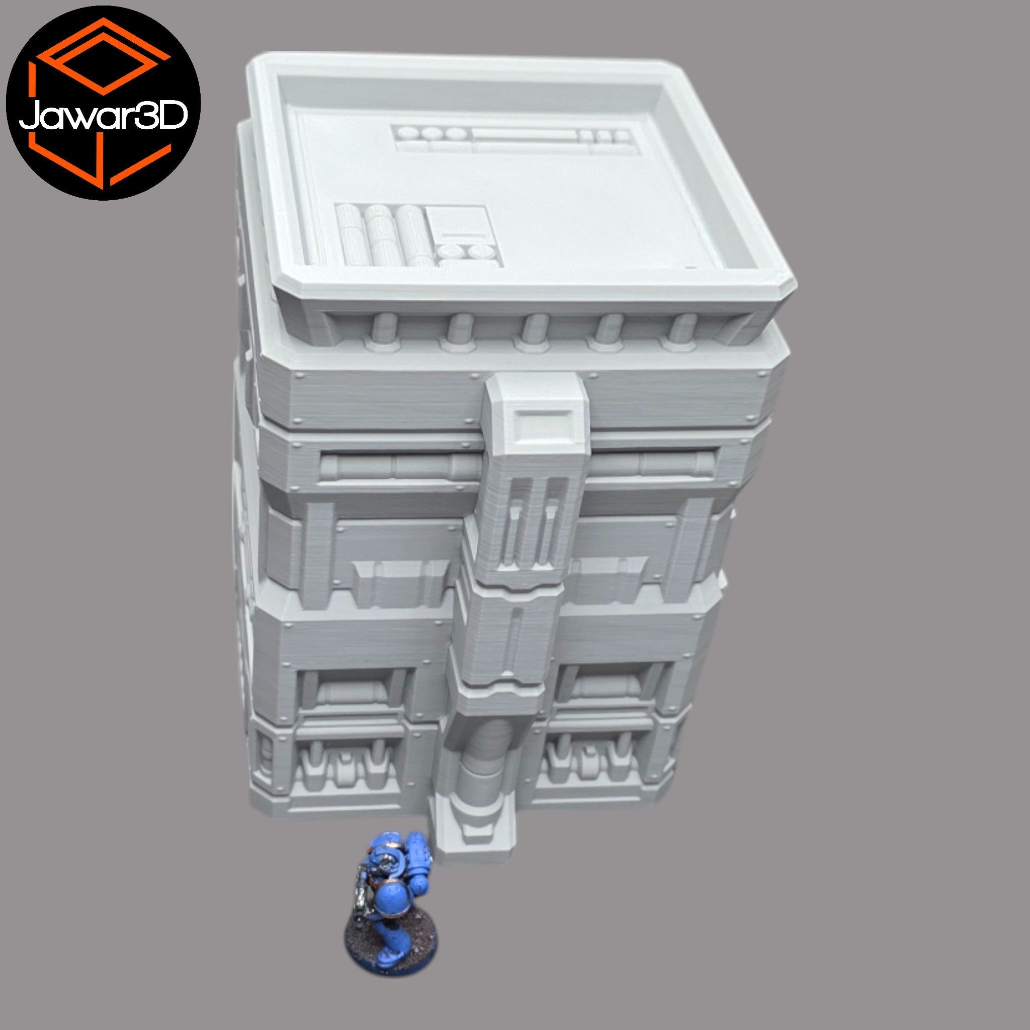 Power Plant - 28mm Wargaming Scatter Terrain Scenery Tabletop Miniature Jawar3d
